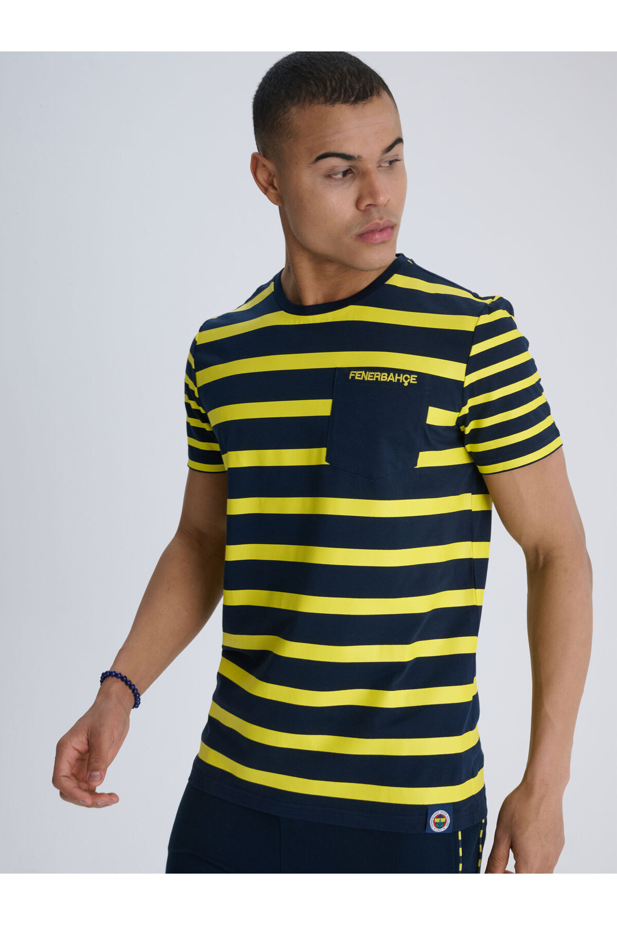 Fenerbahçe ERKEK TRIBUN ÇİZGİLİ TSHIRT görsel 2