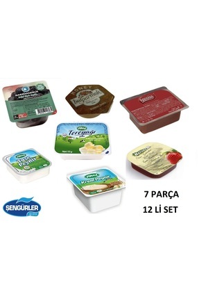 Naturem KAHVALTILIK PİKNİK SET 7 ÇEŞİT (12 Lİ SET)