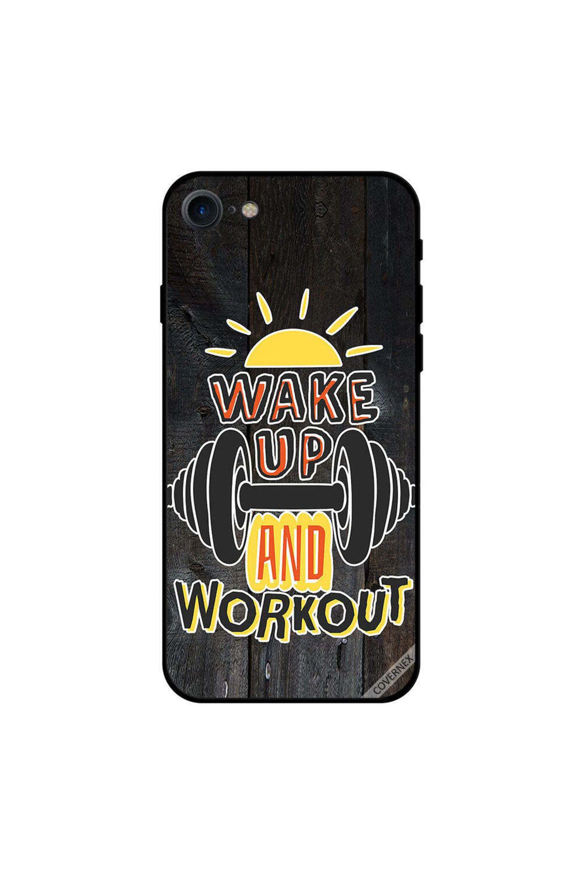 Covernex-iPhone 7 Case Cover Wake up And Work Out 1