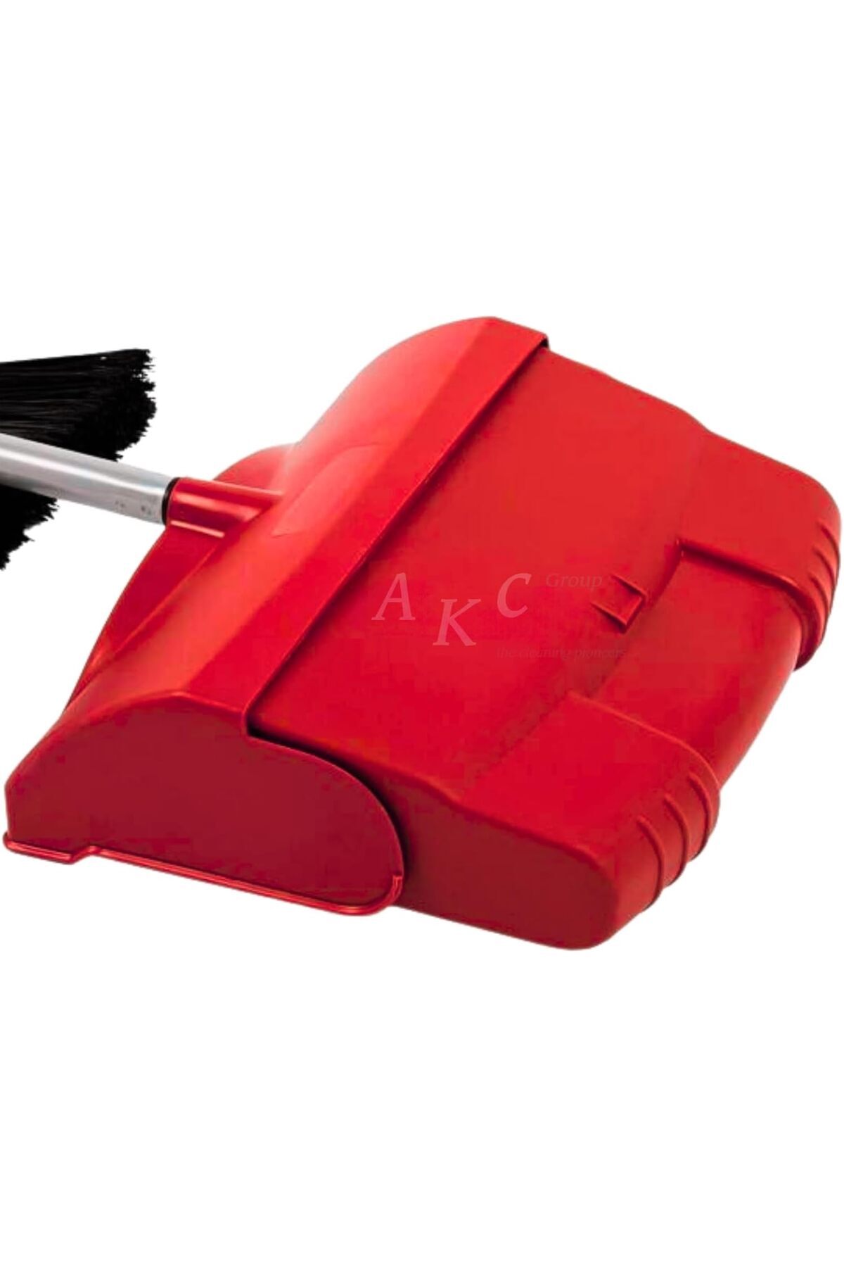 AKC GROUP-AKC Long Handle Broom and Dustpan Set – Foldable Upright Design, Lightweight & Sturdy – Standing 6
