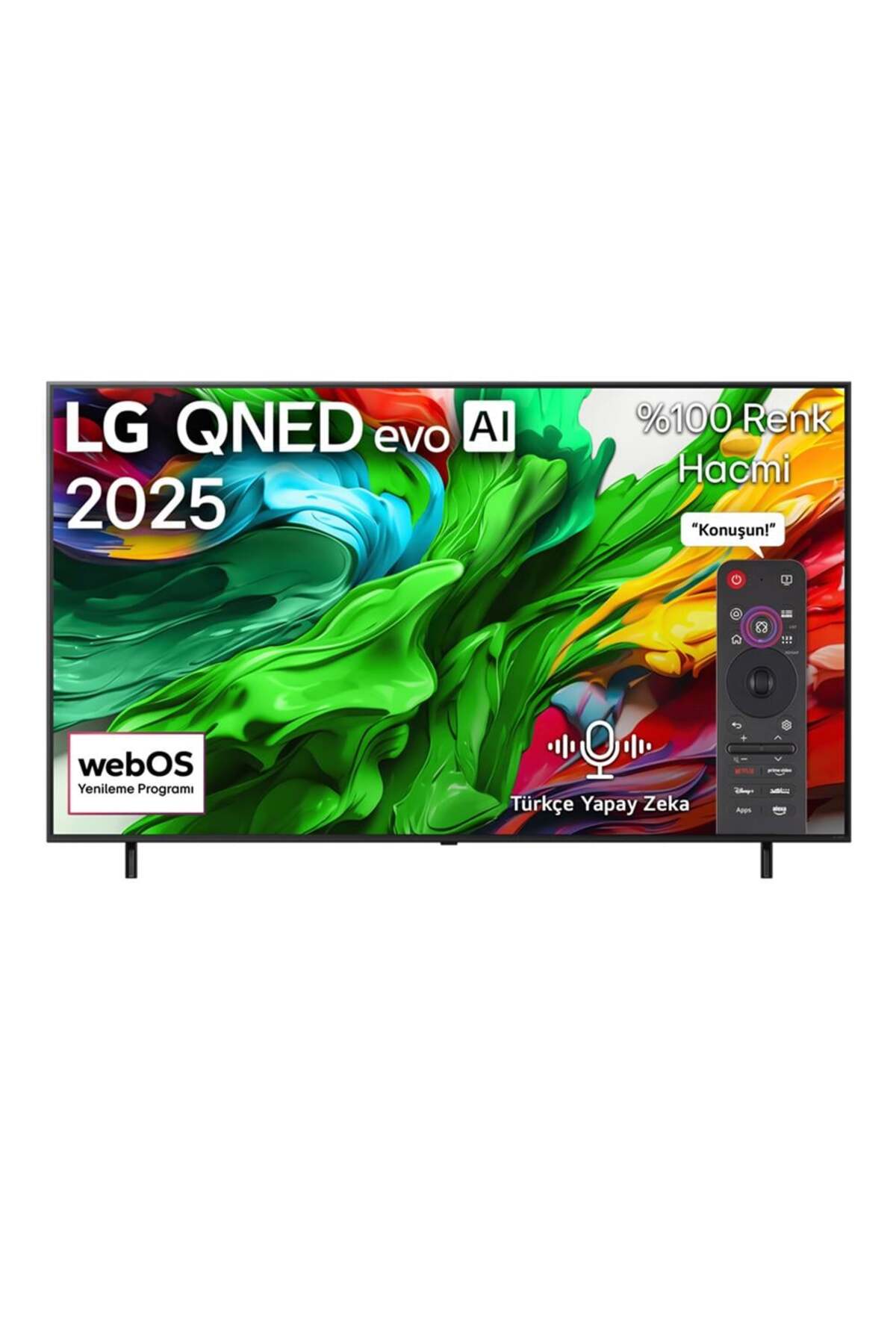 75QNED86 75 inç 191 cm 4K Smart TV AI Sihirli Kumanda webOS25