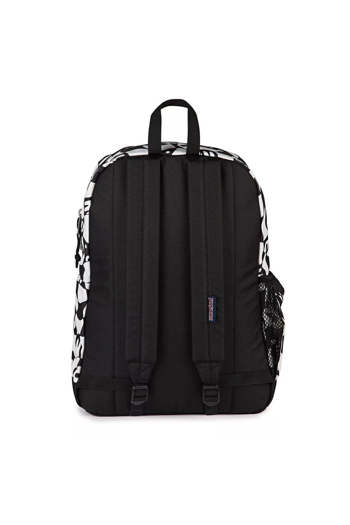Jansport-Jansport Printed Backpack with Adjustable Straps and Zip Closure - 15x32x42 cms 3