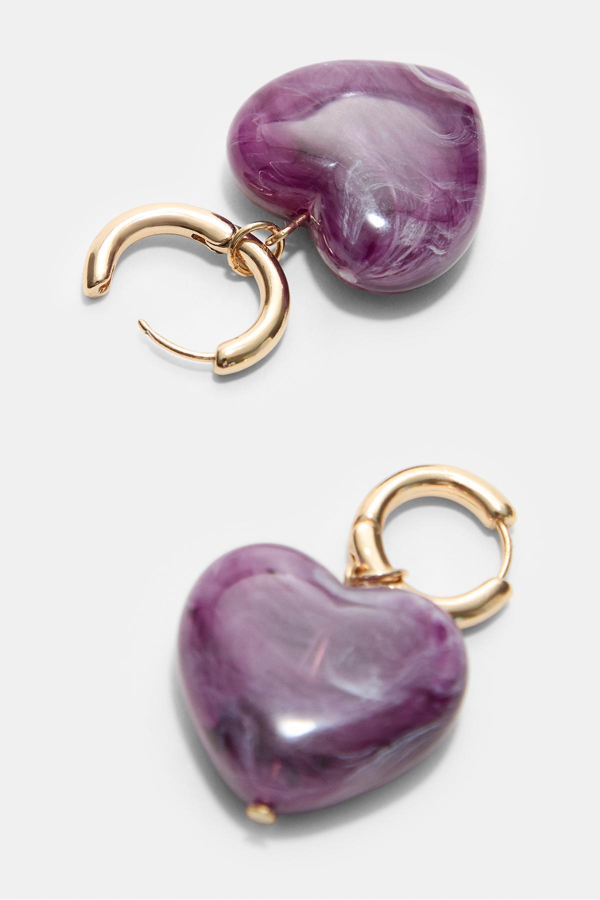 Stradivarius-Heart earrings 5