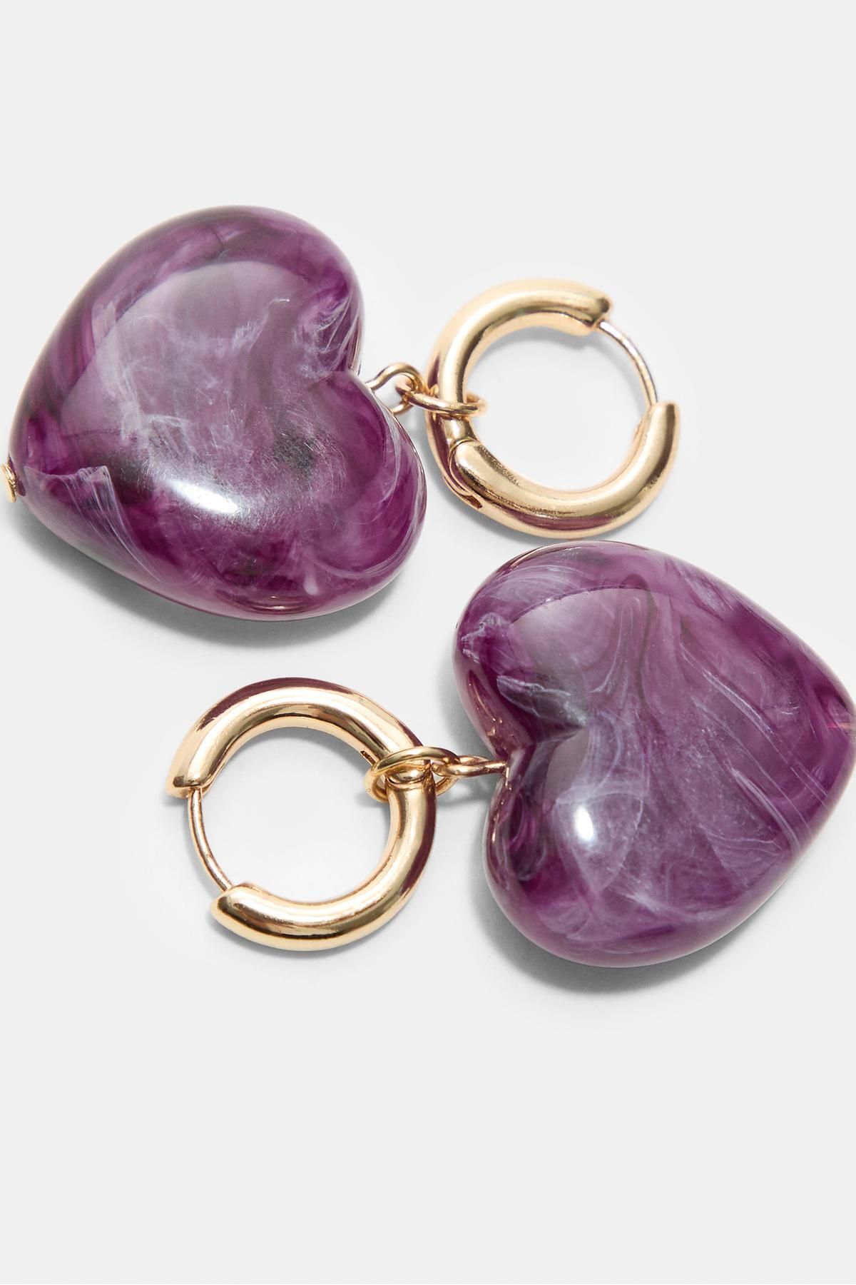 Stradivarius-Heart earrings 3