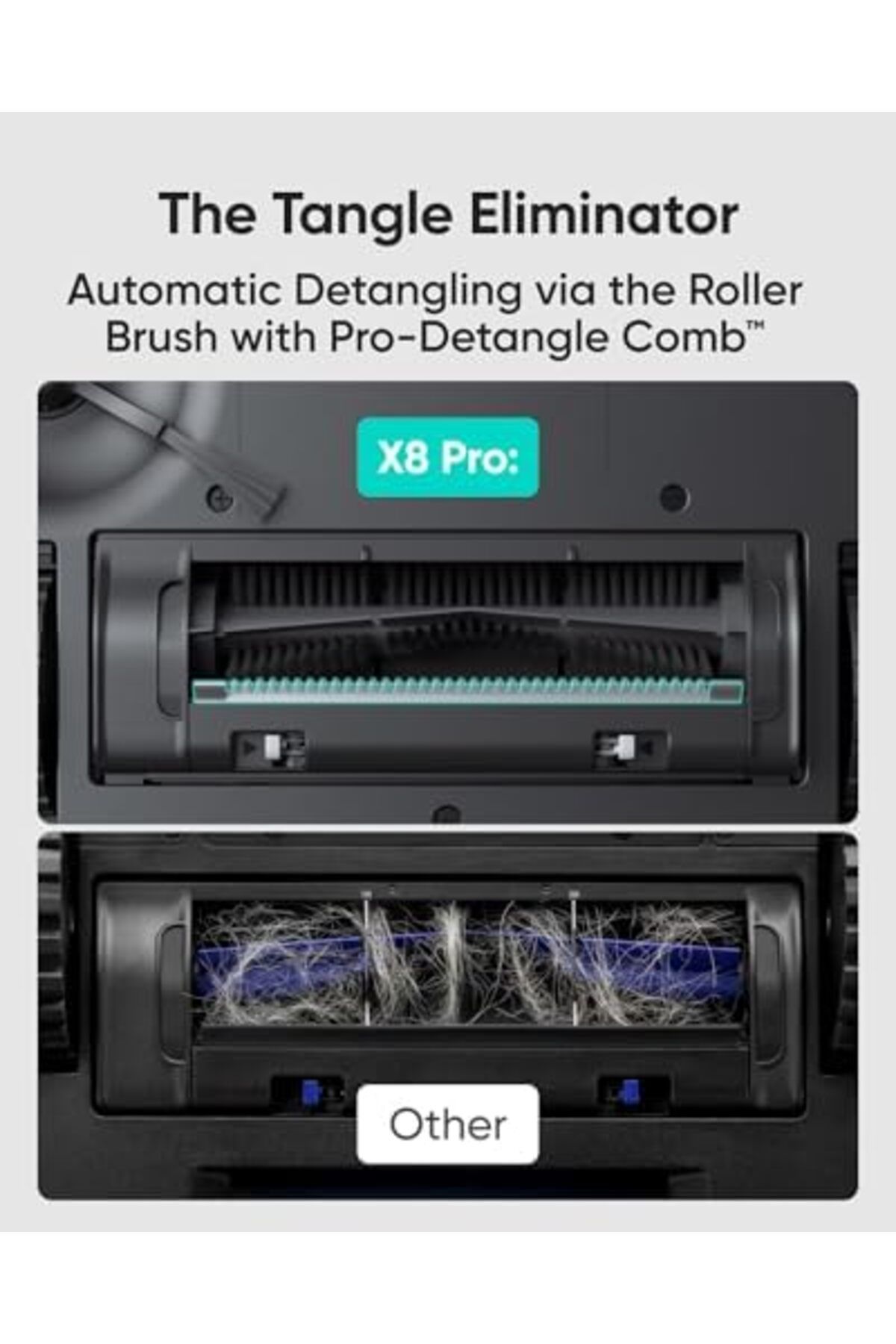 eufy-eufy Clean X8 Pro Robot Vacuum Cleaner with Mop and Self-Empty Station 8