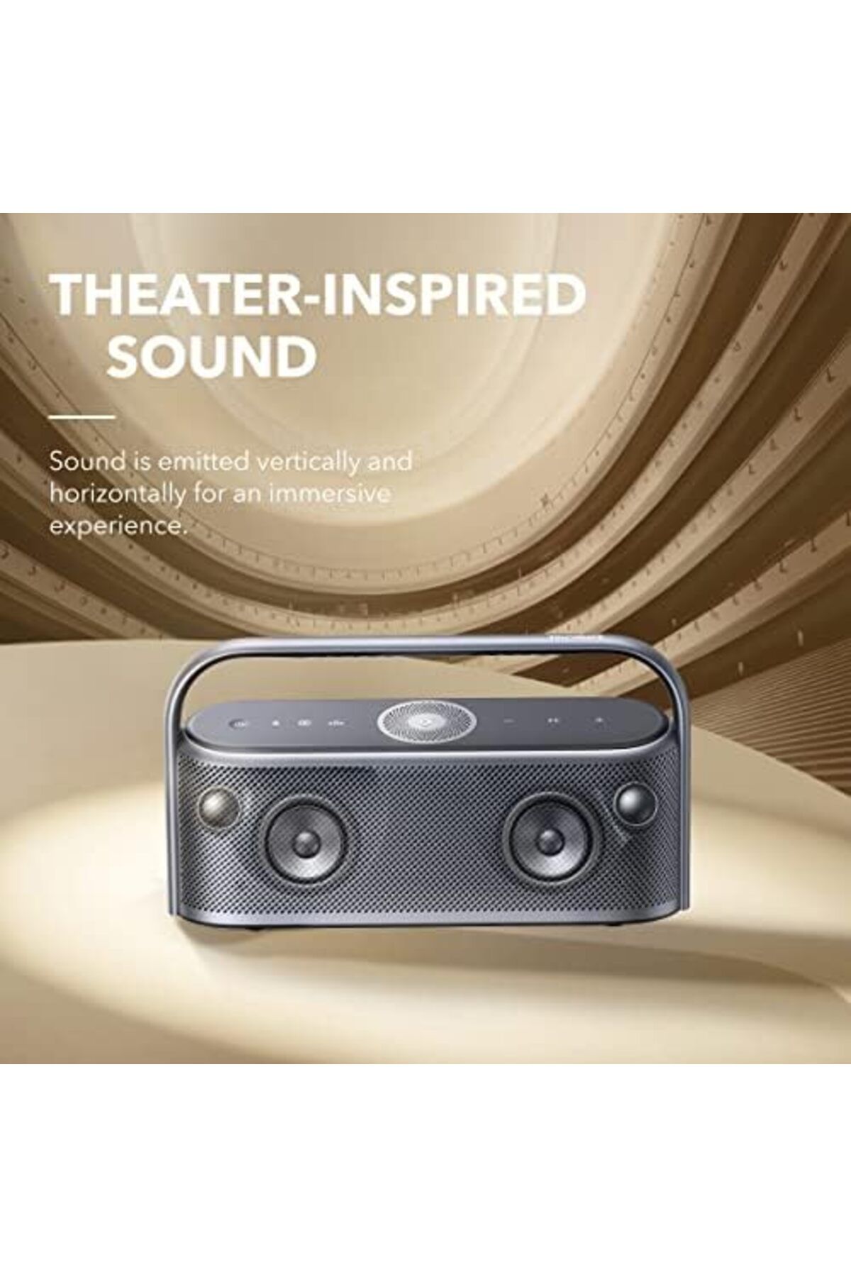 Soundcore-Motion X600 Portable Bluetooth Speaker with Wireless Hi-Res Spatial Audio 3