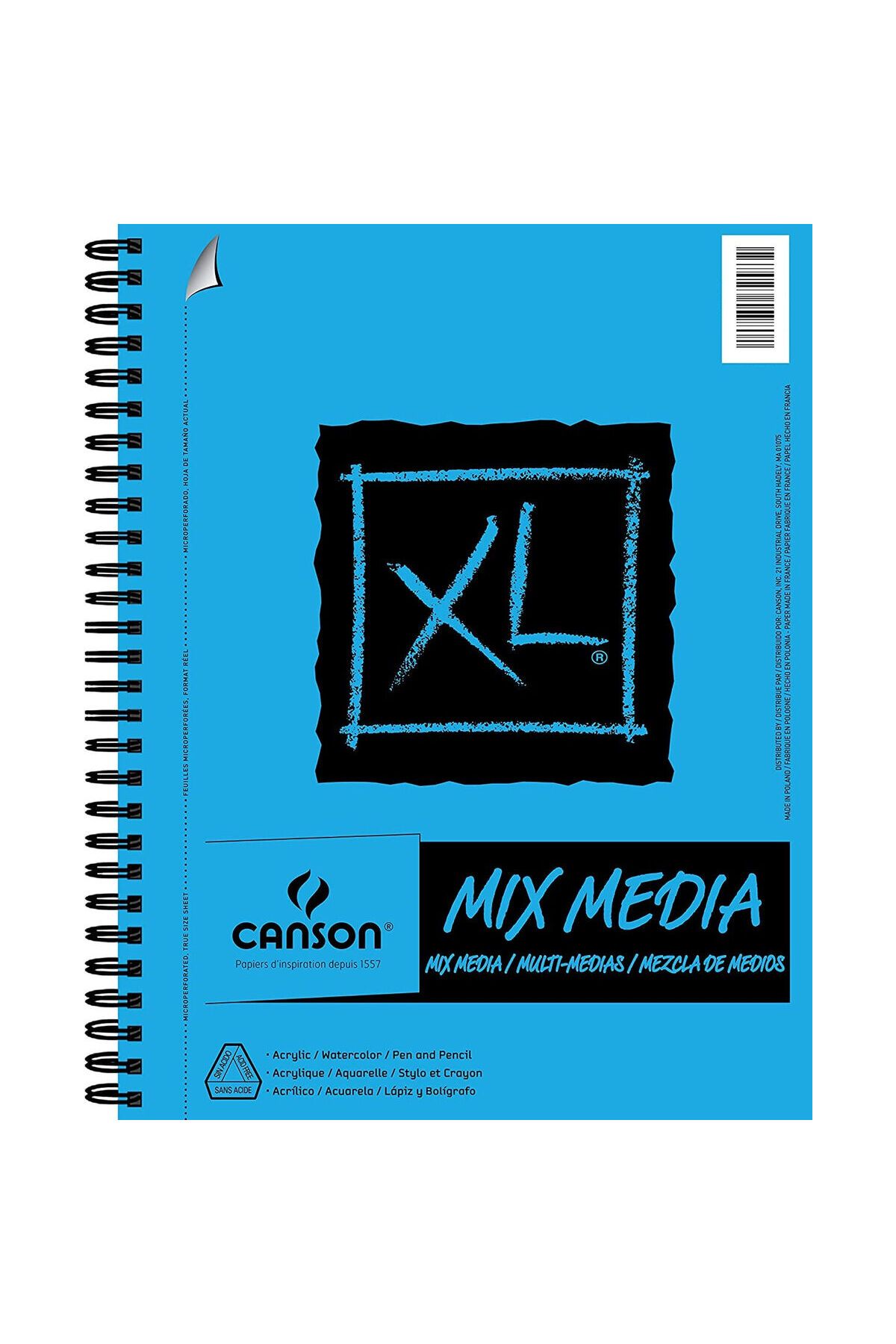 Canson-Bloc desen Canson XL Mix Media A4 300 g/m² 5 unități 2