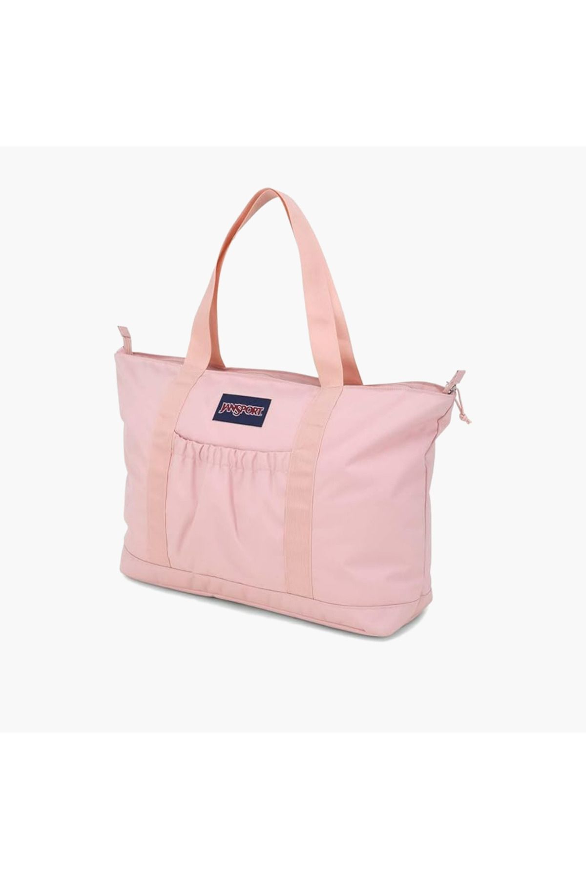 Jansport-حقيبة حمل صلبة بمقبض مزدوج وسحاب للإغلاق 5