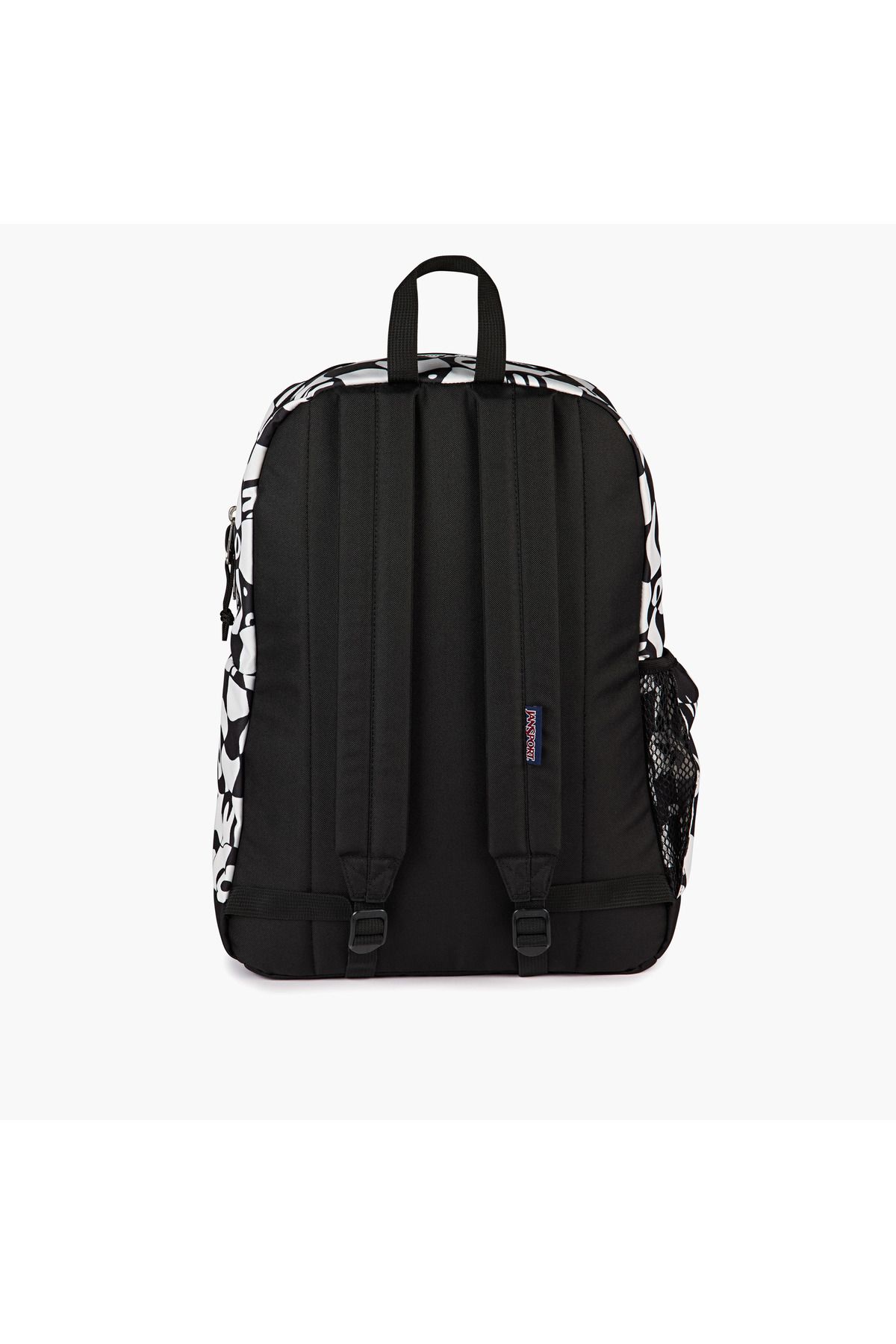 Jansport-حقيبة ظهر مطبوعة من جانسبورت بأحزمة قابلة للتعديل وسحاب للإغلاق - ١٥×٣٢×٤٢ سم 3