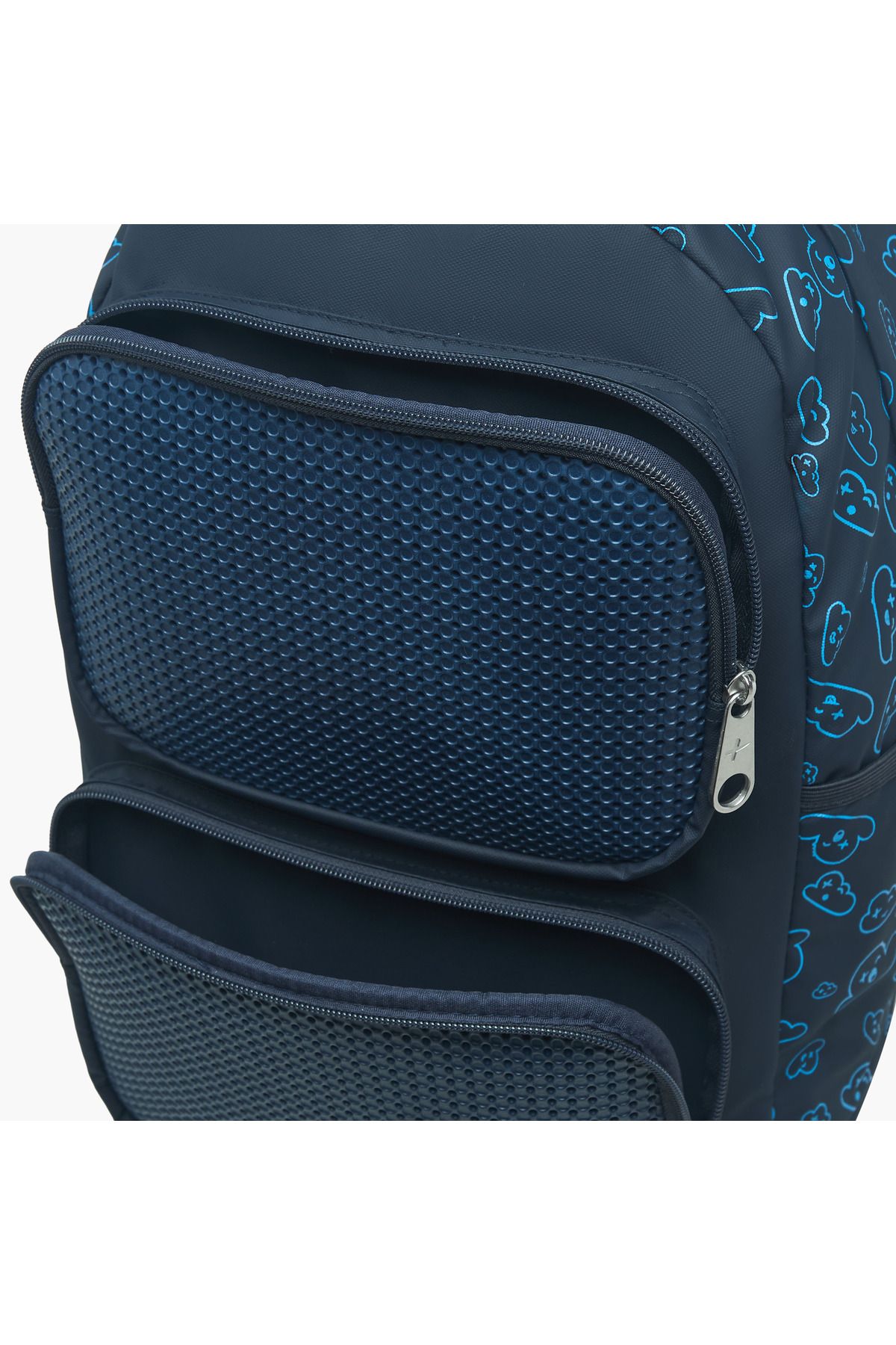 Light and Nine-Light & Nine Textured Backpack with Adjustable Shoulder Straps and Zip Closure - 44x31x14 cms 7