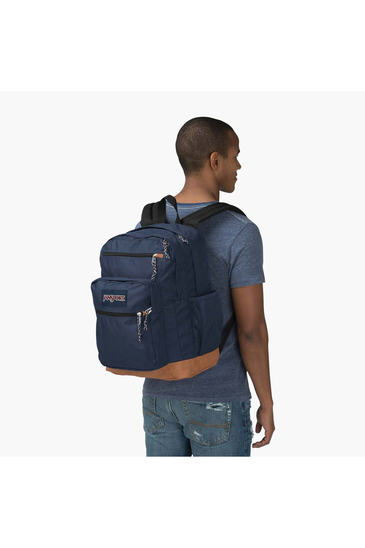 Jansport-Jansport Colourblock Backpack with Adjustable Straps and Zip Closure - 53x41x33 cms 4