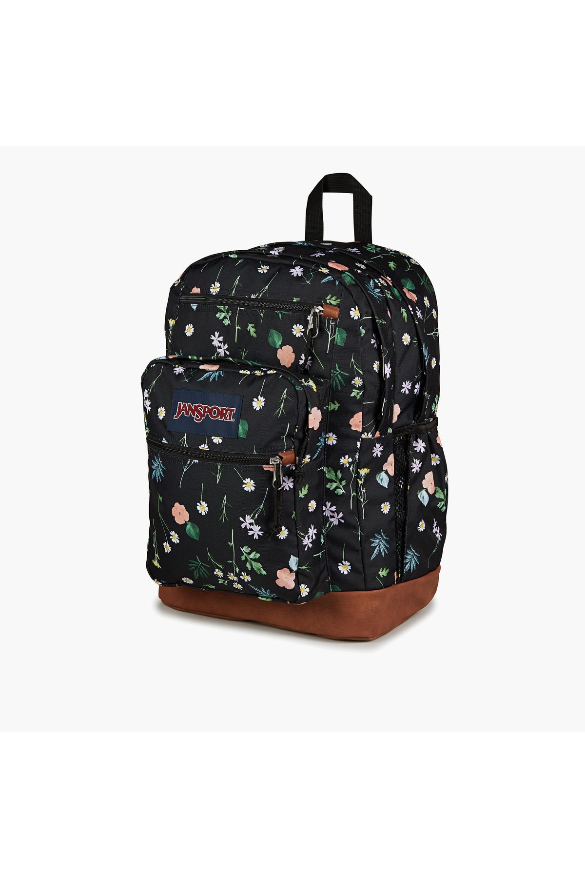 Jansport-Floral Print Backpack with Adjustable Straps and Zip Closure - 21x31x44 cms 8