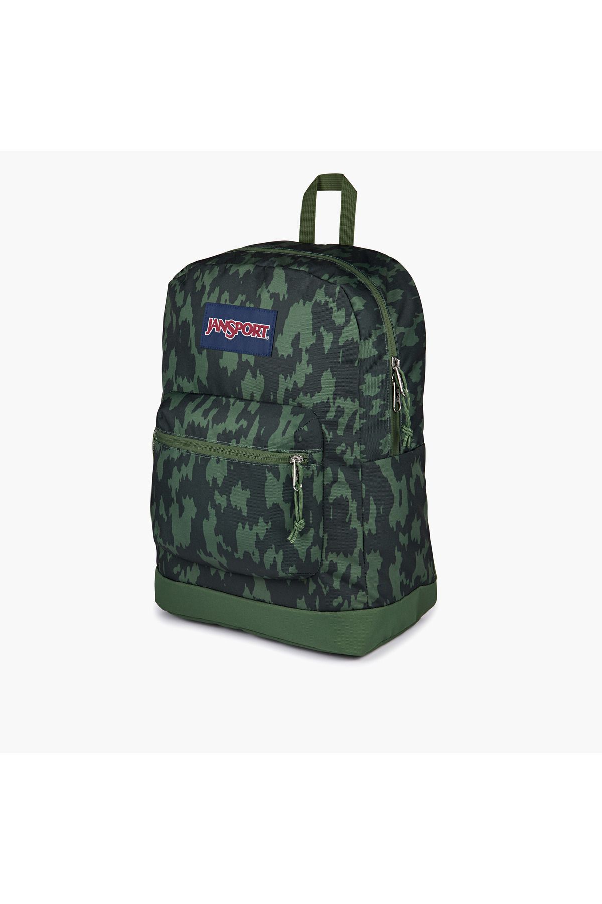 Jansport-حقيبة ظهر مطبوعة من جانسبورت بأحزمة قابلة للتعديل وسحاب للإغلاق - ١٥×٣٢×٤٢ سم 8