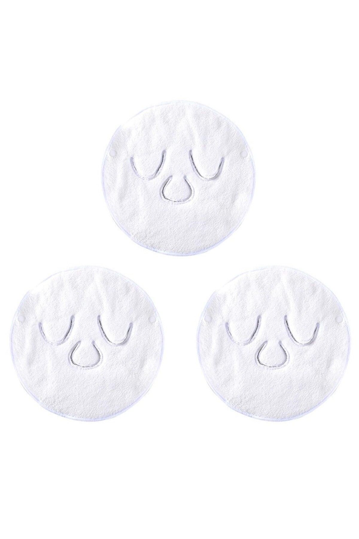 DELPI Set 3 Masca Faciala Tip Prosop, Pentru Compresie Fierbinte, Reutilizabila - One Size