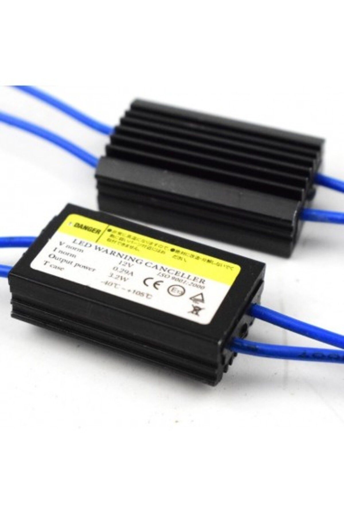 Xenon Bright-T10 (W5W) Led error canceller with rigid base, 12V, 3.2W - AE-T10-HARD 4