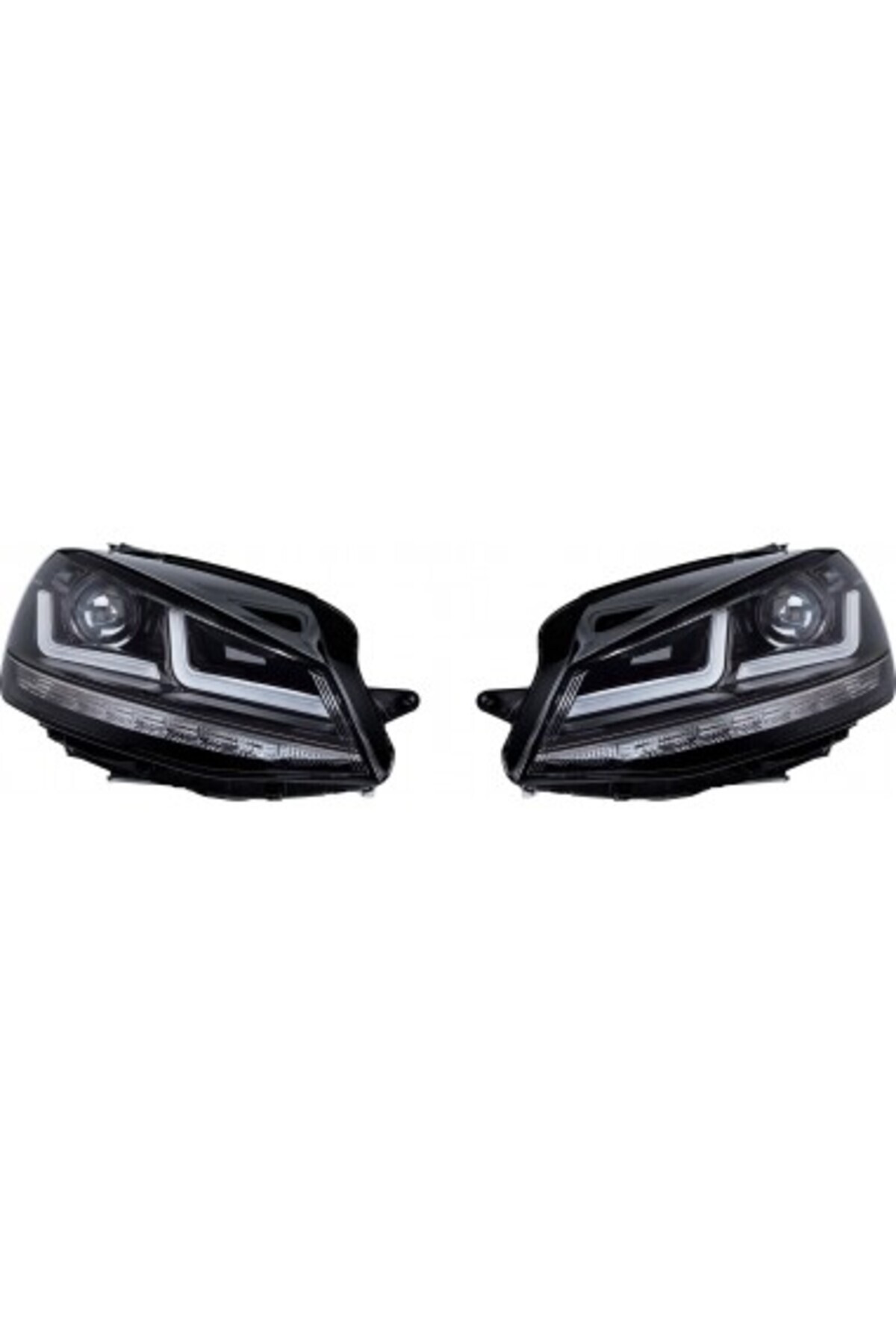 Osram-Set of 2 LED headlights for VW Golf VII (2012-2016) Black LEDriving Xenon / position Halogen Osram 1