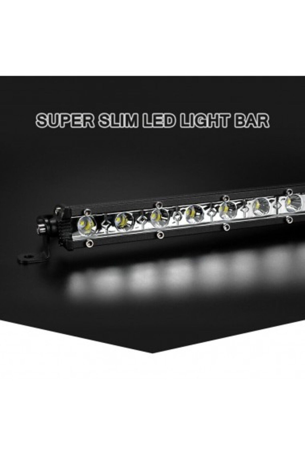Xenon Bright-LED Bar Auto 36W Super Slim (35 mm) 12/24V, 3060 Lumens, 13"/33cm, Spot Beam - B18-36W 3