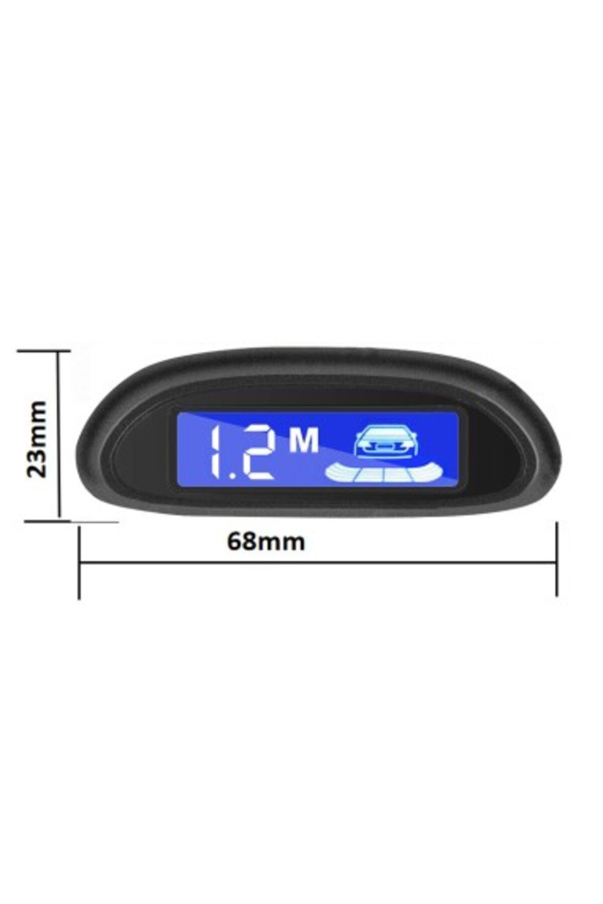 Xenon Bright-Parking sensors with LED display with individual display on each sensor Gray 3