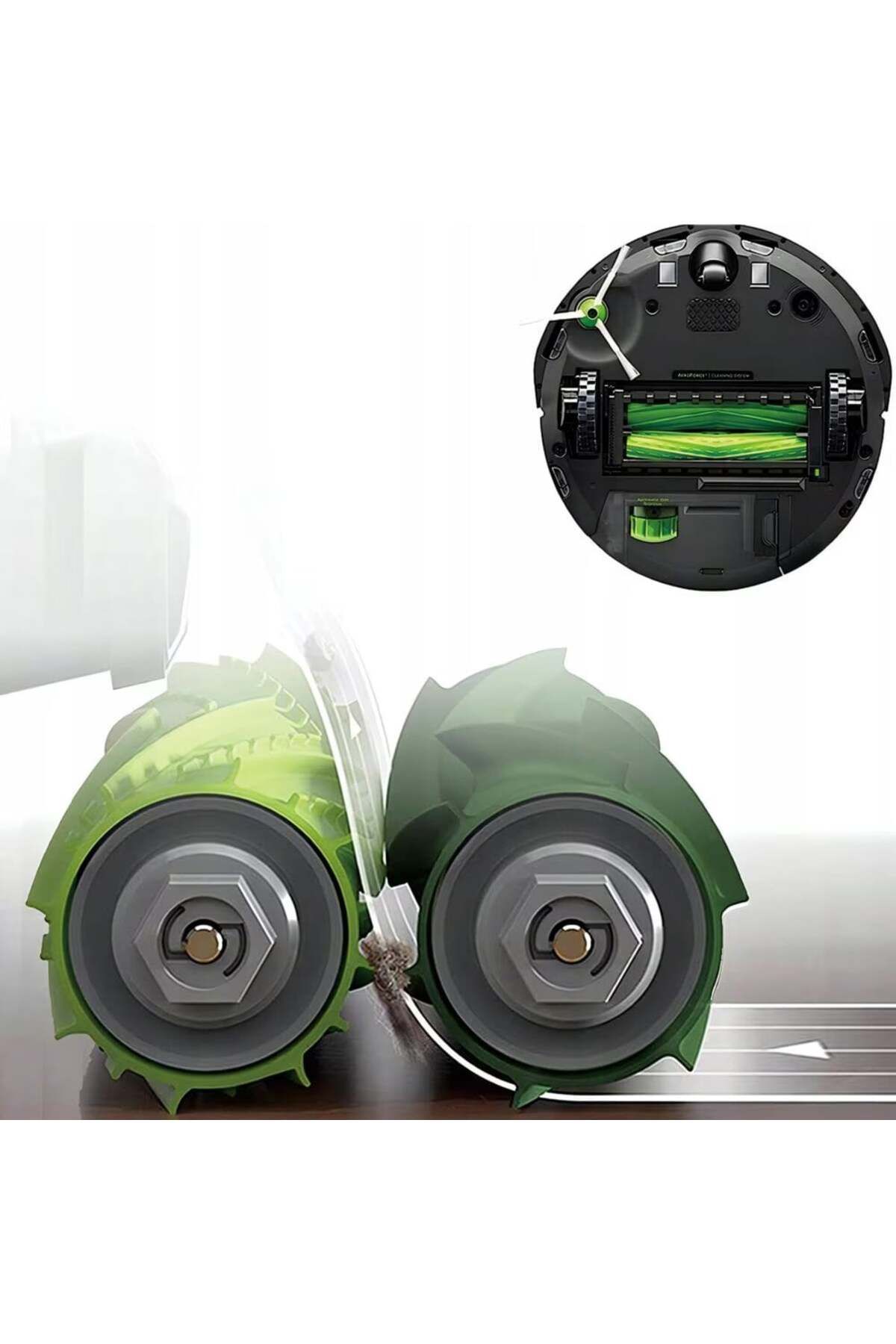 DexXer-Set of 12 accessories compatible with iRobot Roomba E5, E5152, E5154, E5158, E6, E6198, E7, I3, i3+ 3