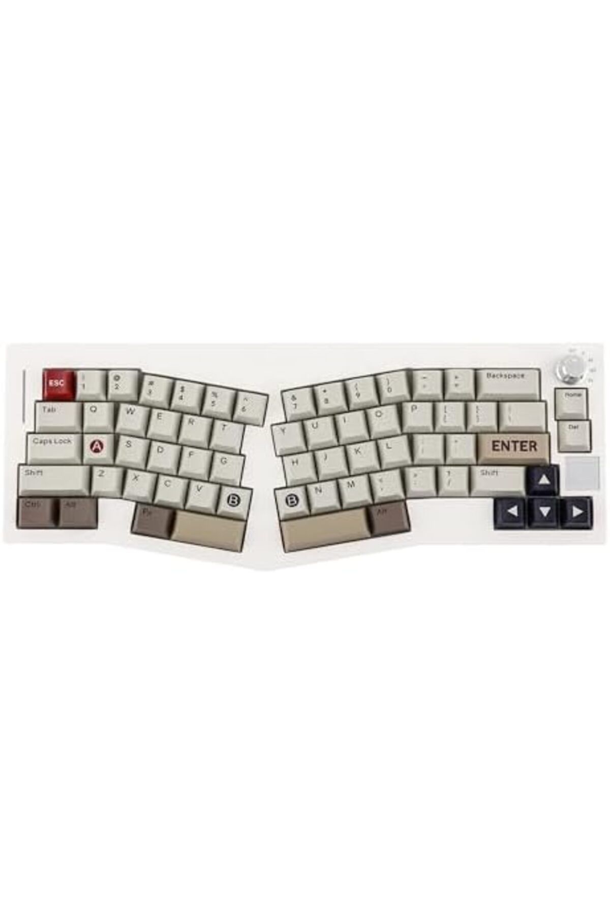 Epomaker-لوحة مفاتيح الألعاب اللاسلكية Alice 66، لوحة مفاتيح ميكانيكية قابلة للبرمجة Alice Layout QMK/VIA، B 2