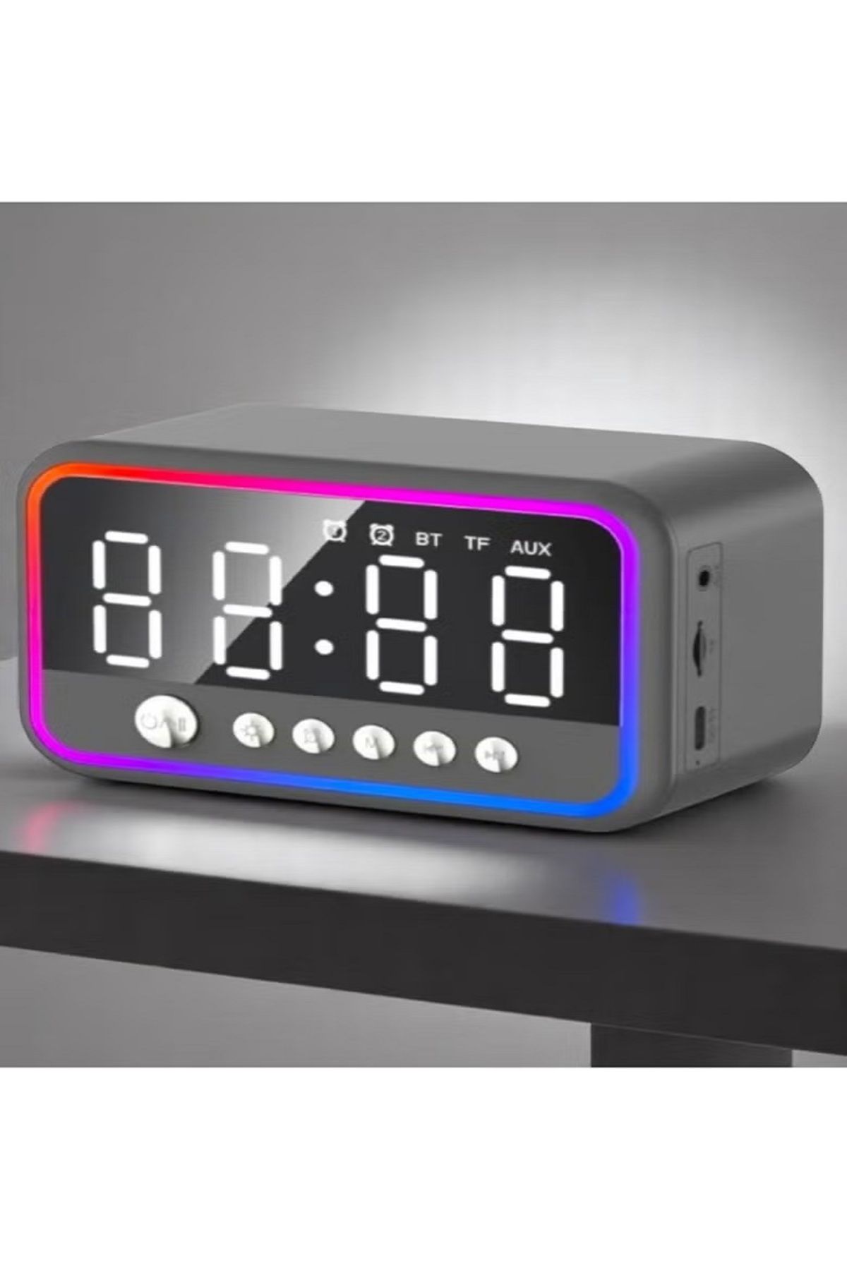 DLC-Alarm Speakers Led Digital Display Sleep Timer With Led Light for Alarm Clock Wireless Small 2