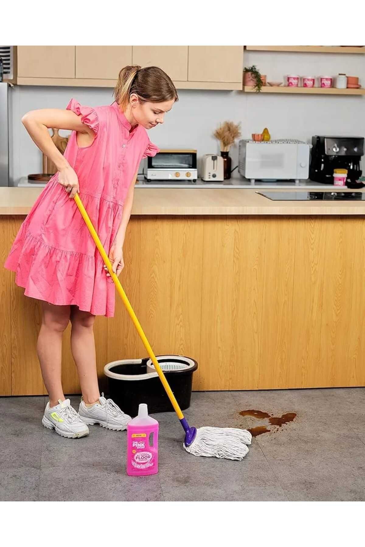 THE PINK STUFF-Pink Stuff Miracle All Purpose Floor Cleaner is a comprehensive cleaning solution for your home, leaving floors and surfaces spotless. 5