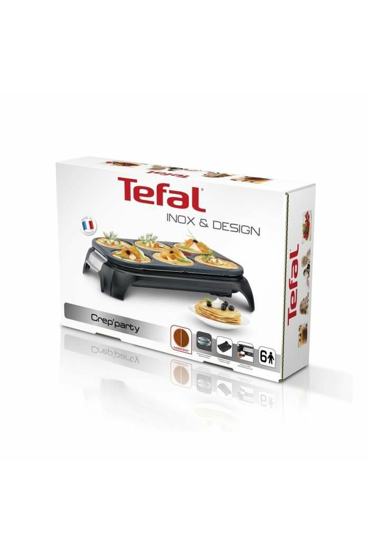 TEFAL-PY558813 Aparat de clătite de 1000 W 7