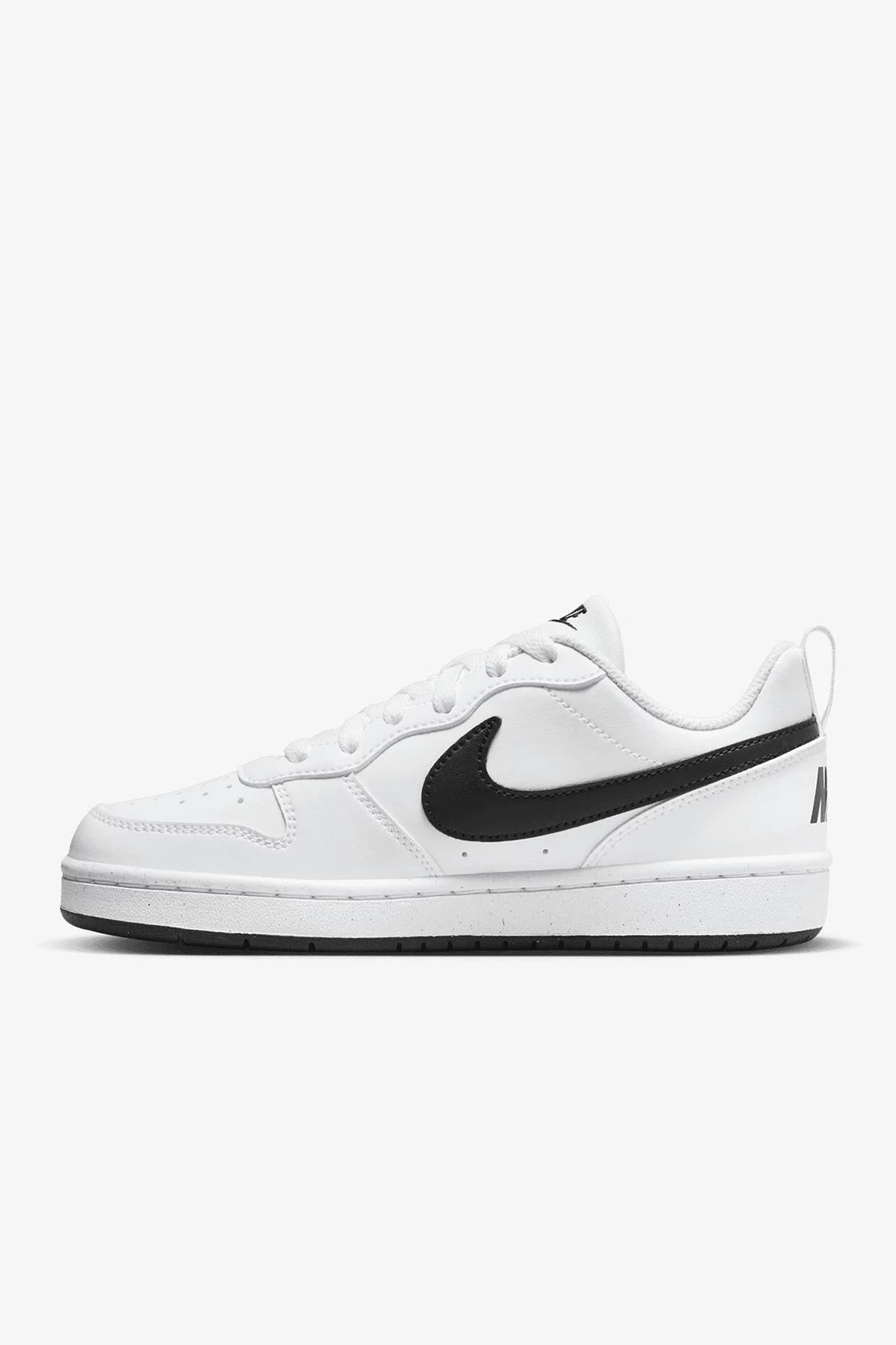 Nike  Court Borough Low Recraft (GS) DV5456-104 Beyaz Kadın Spor Ayakkabı - Görsel 2