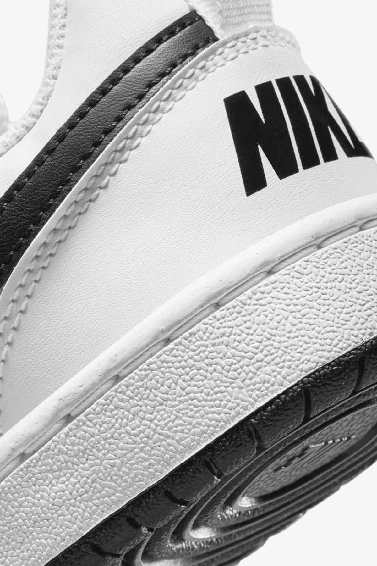 Nike  Court Borough Low Recraft (GS) DV5456-104 Beyaz Kadın Spor Ayakkabı - Görsel 8