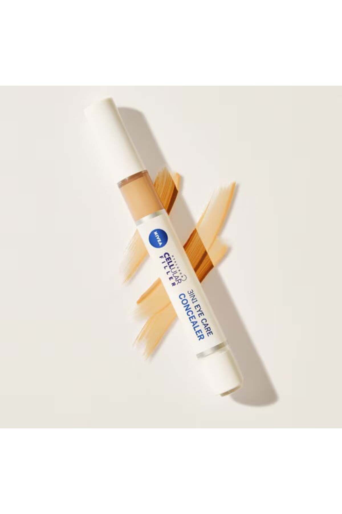 NIVEA-Moisturizing concealer for the eye area, Nivea Cellular 3in1 Eye Concealer, light shade, 4 ml 4