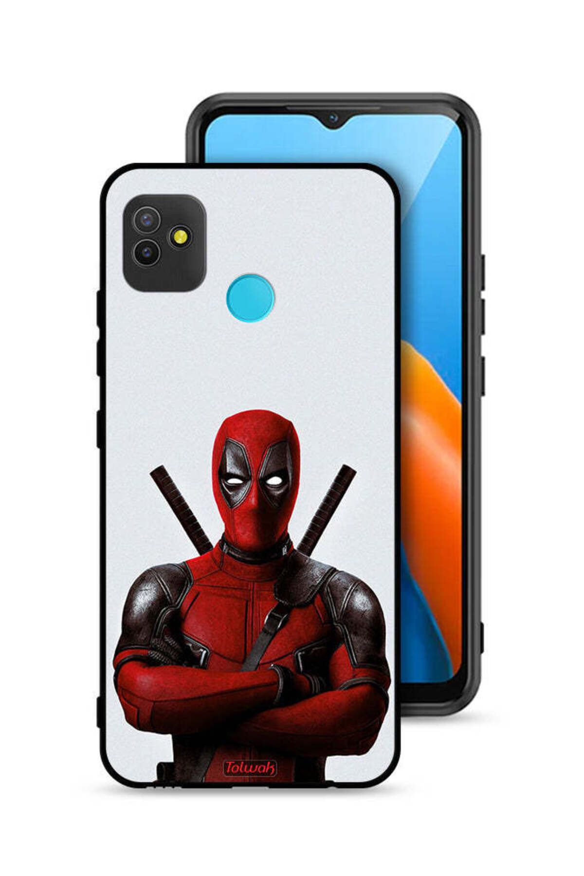 Tolwak-Tecno Pop 5 Protective Case Cover Deadpool 1