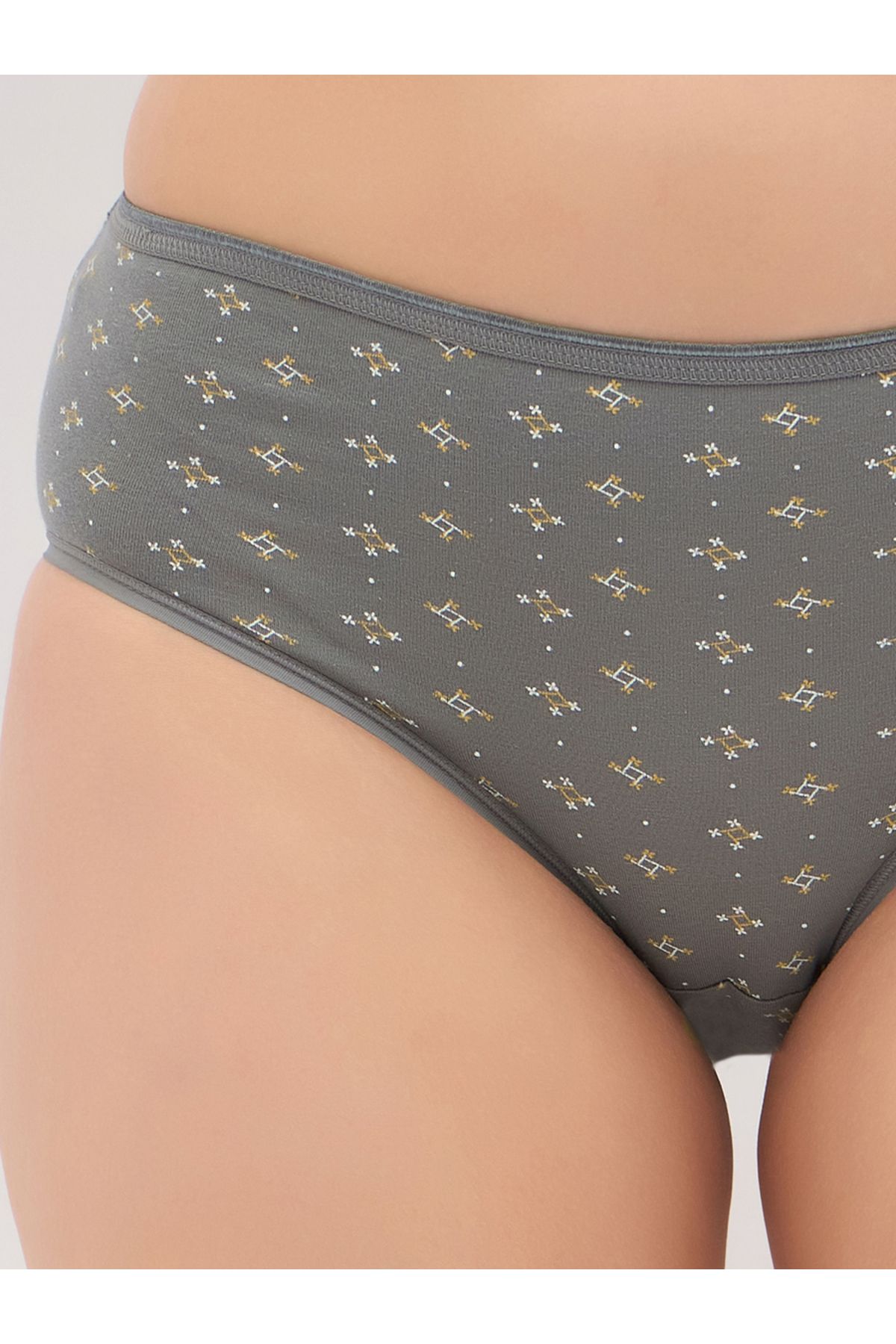 Clovia By Styli-Pack of 3 - Printed Mid Rise Hipster Briefs 4