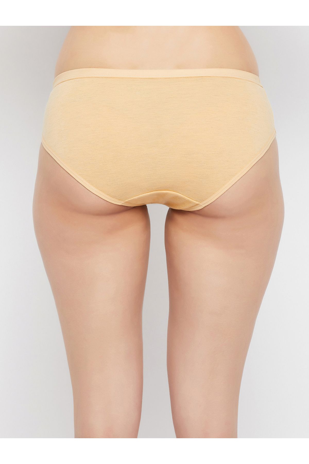 Clovia By Styli-Pack of 3 - Melange Low Rise Cotton Bikini Briefs 2