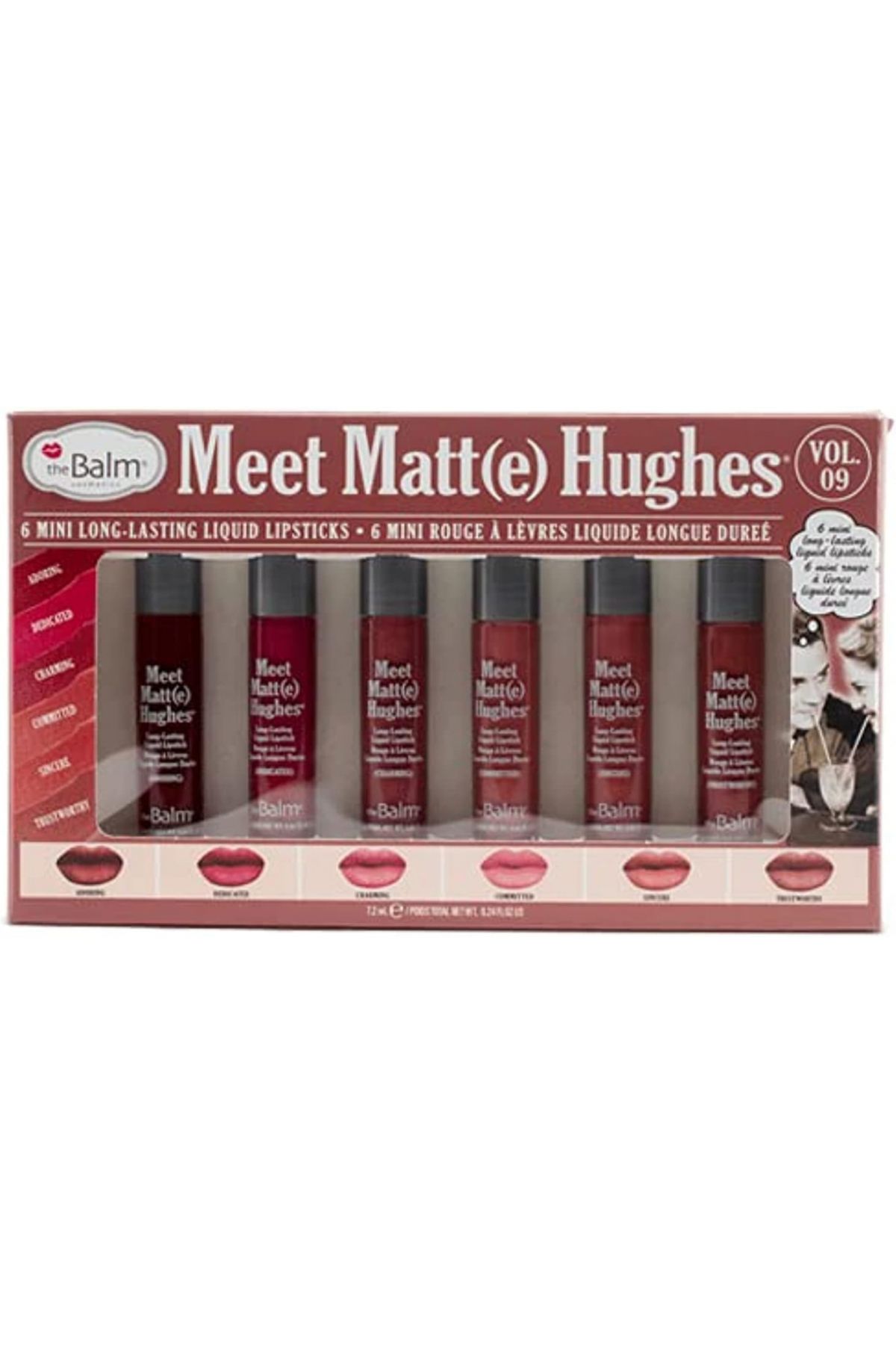 the balm-Lipstick Matte Set Of 6 Pieces Multi Color - Pack Of 1 1