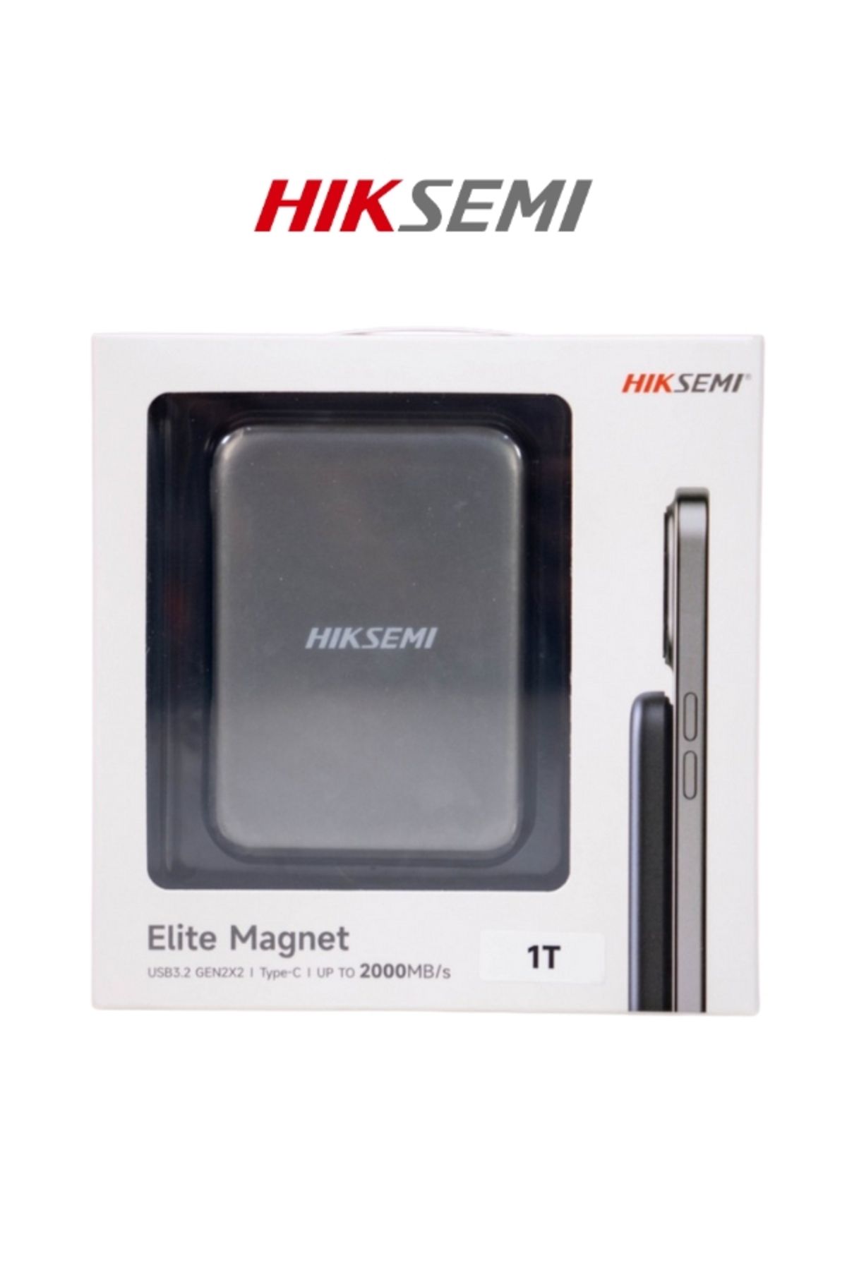 Hiksemi-Elite Magnet Portable SSD with Magnetic Design Compatible with Iphone Android Devices 2