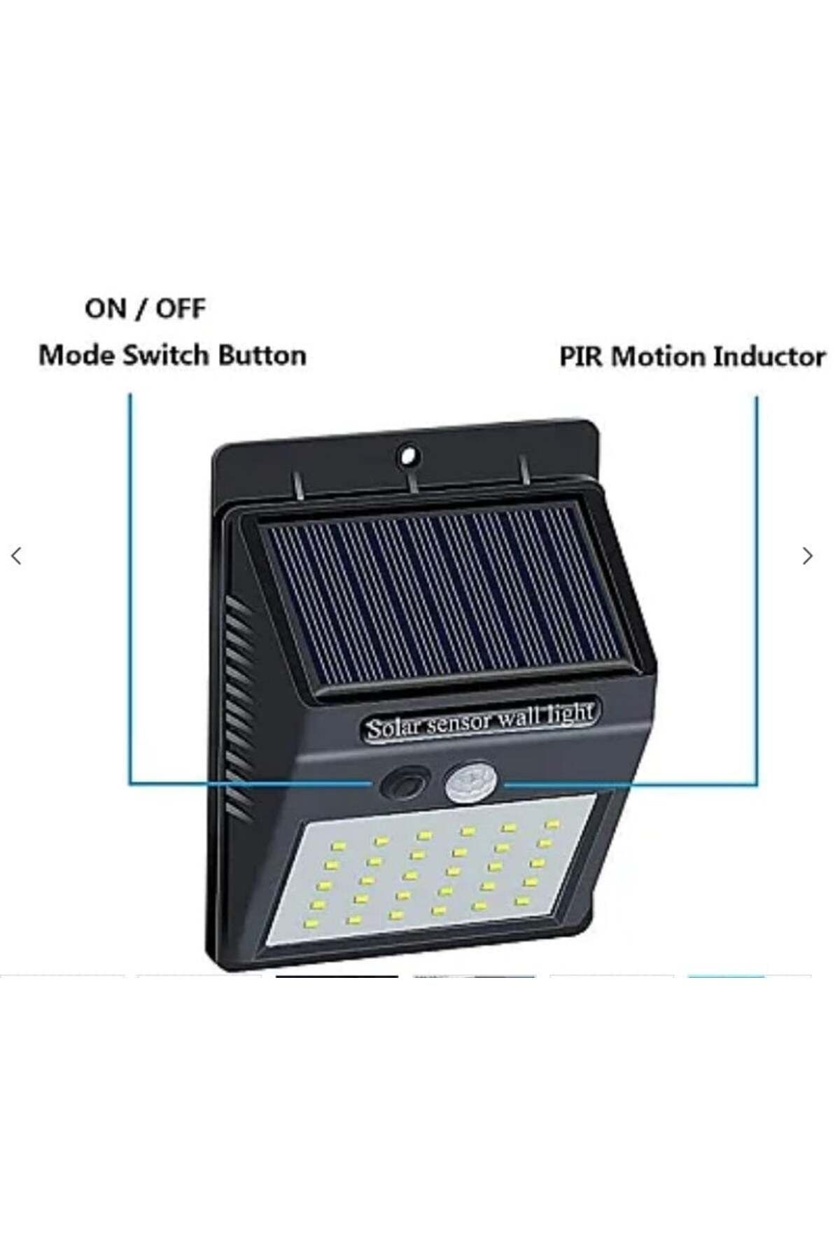 divendi-ro-Set of 3 BRIGHT 30 LED Solar BRIGHT Lamps with motion sensor and light 1 way LIGHT 11