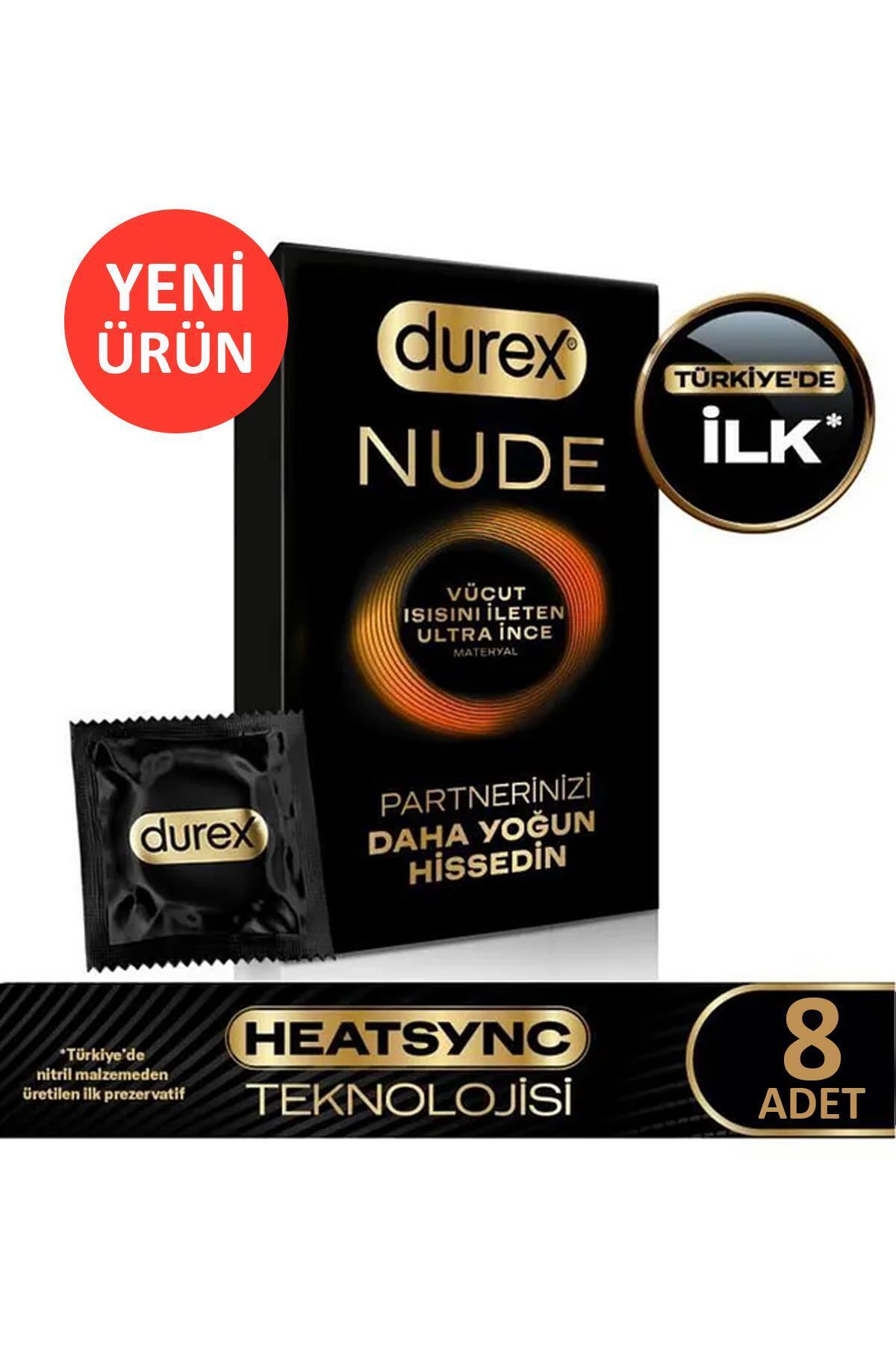 Durex Nude 8'li Prezervatif