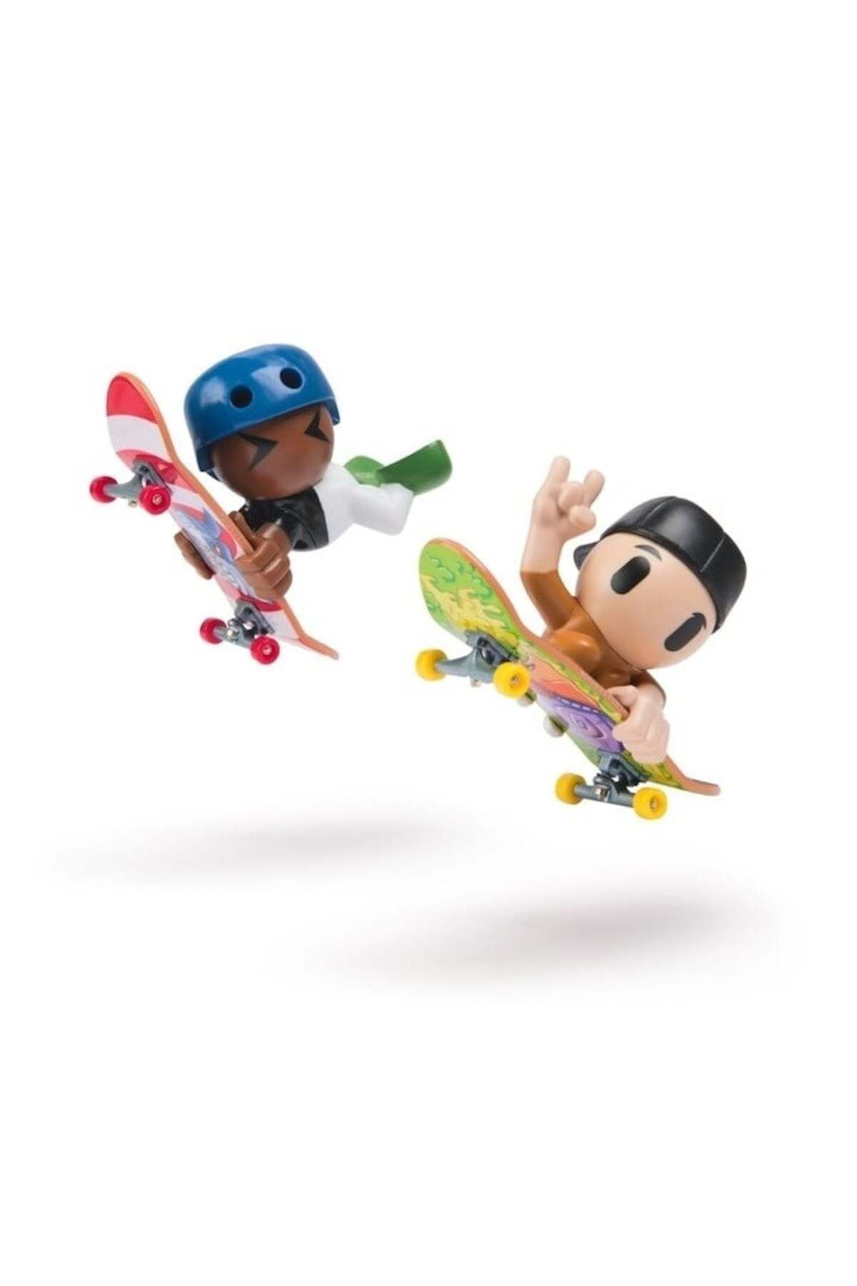 SPIN MASTERR-Tech Deck, SK8 Crew, set of 2 mini skateboards with 2 figures, model 3 2