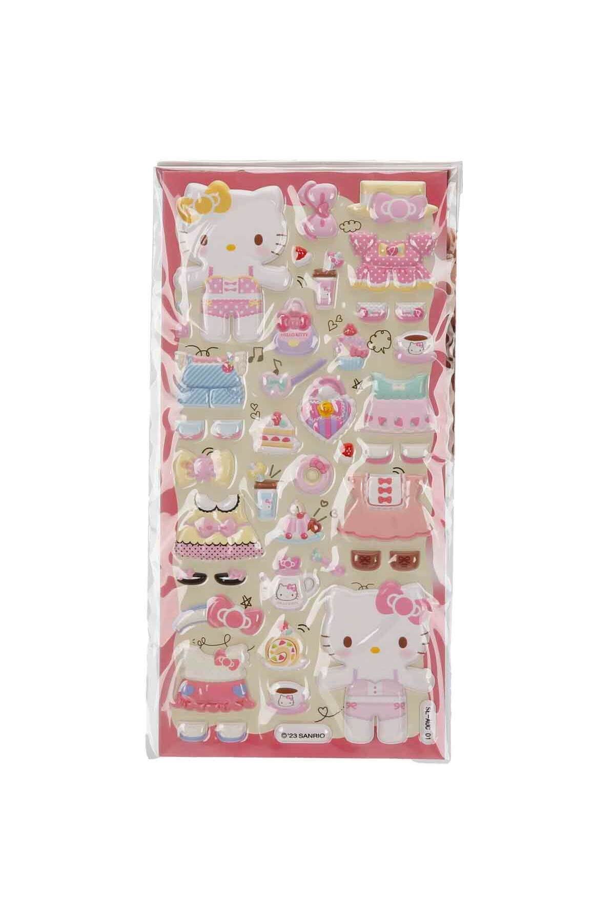 Comansi Hello Kitty ve Arkadaşları 2'li Sticker Paketi - Çilek