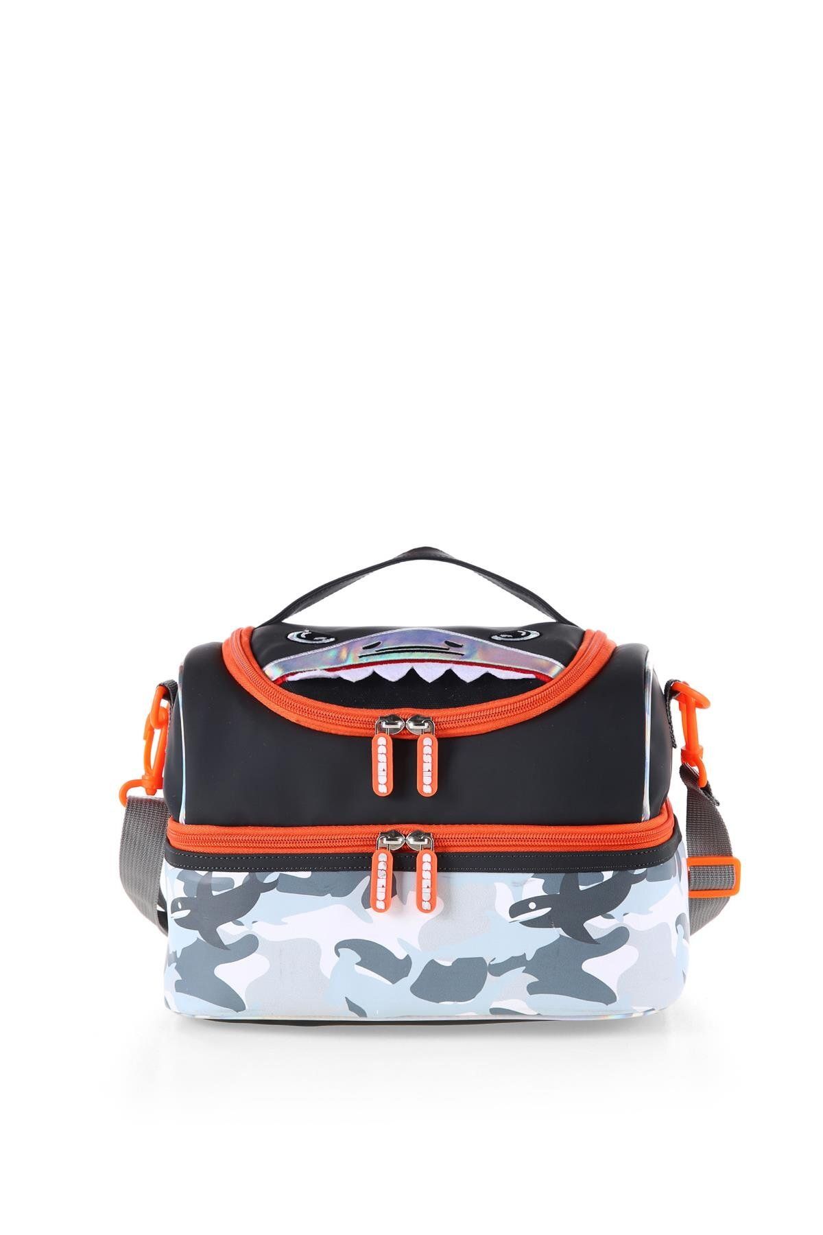 ÇÇS-Cutie de prânz pentru copii cu model rechin Thermo 3