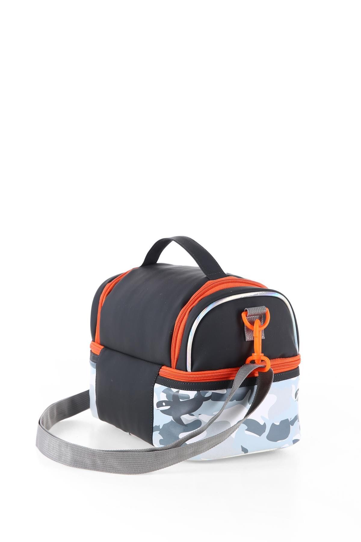 ÇÇS-Cutie de prânz pentru copii cu model rechin Thermo 4