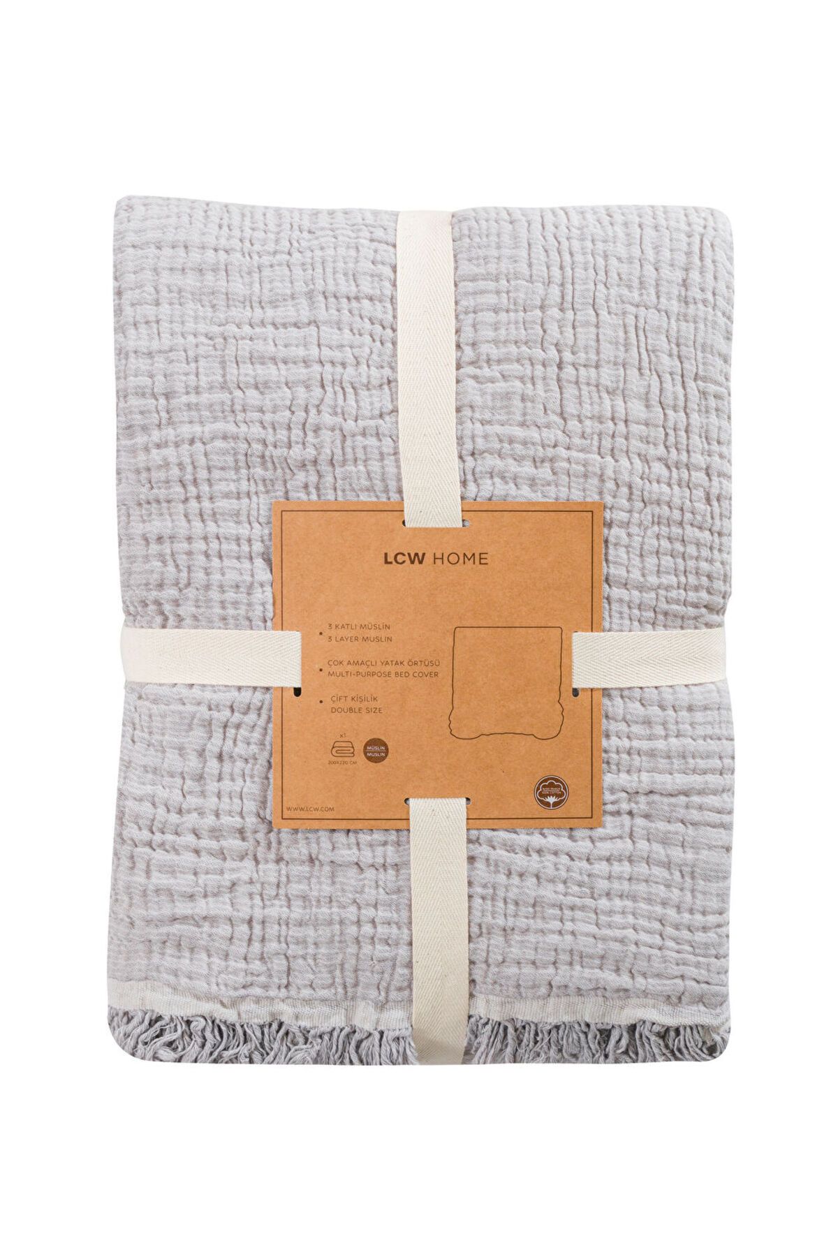 LC Waikiki-Sparkling Selections from Shining Store |   Double Cotton Bedspread 1