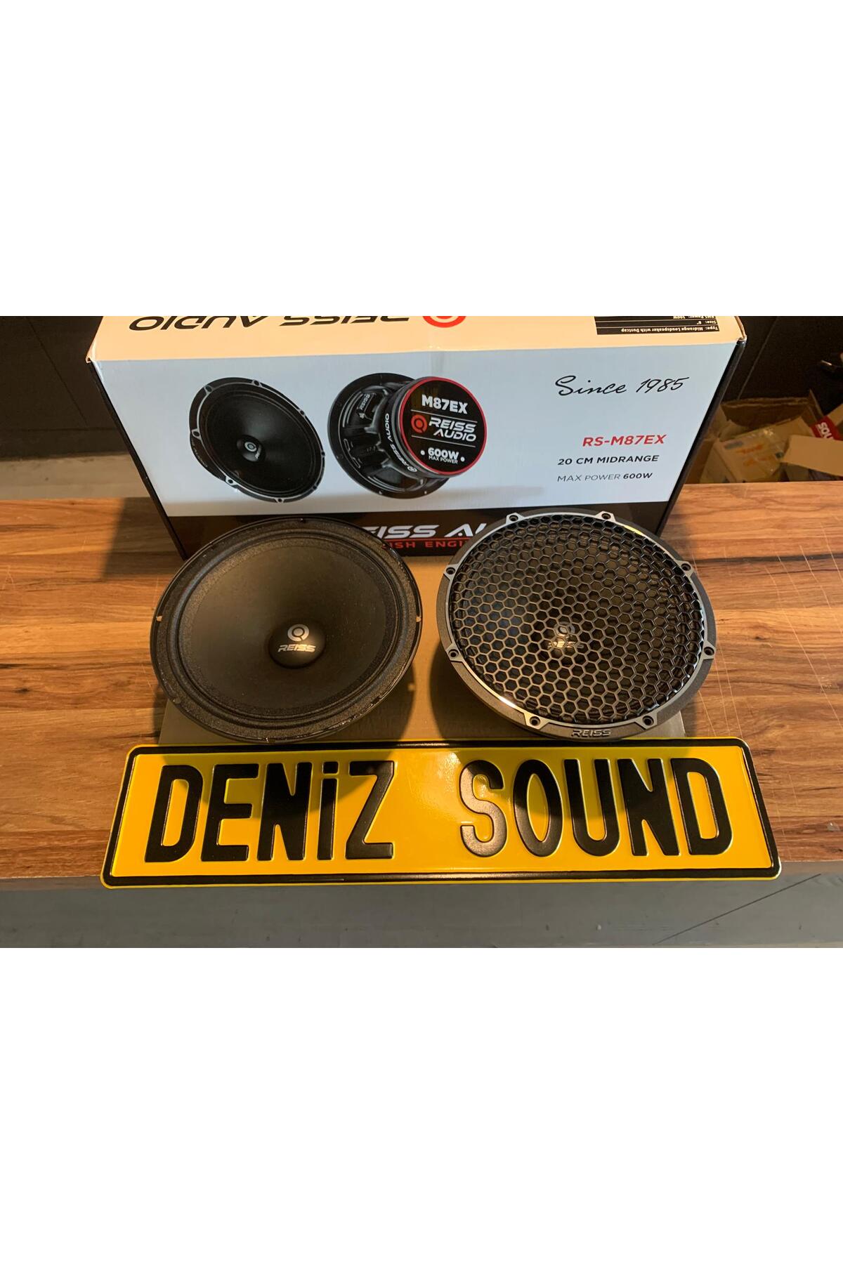 Deniz Sound Garage RS-M87EX 20 CM MİDRANGE TEKİ 300 RMS