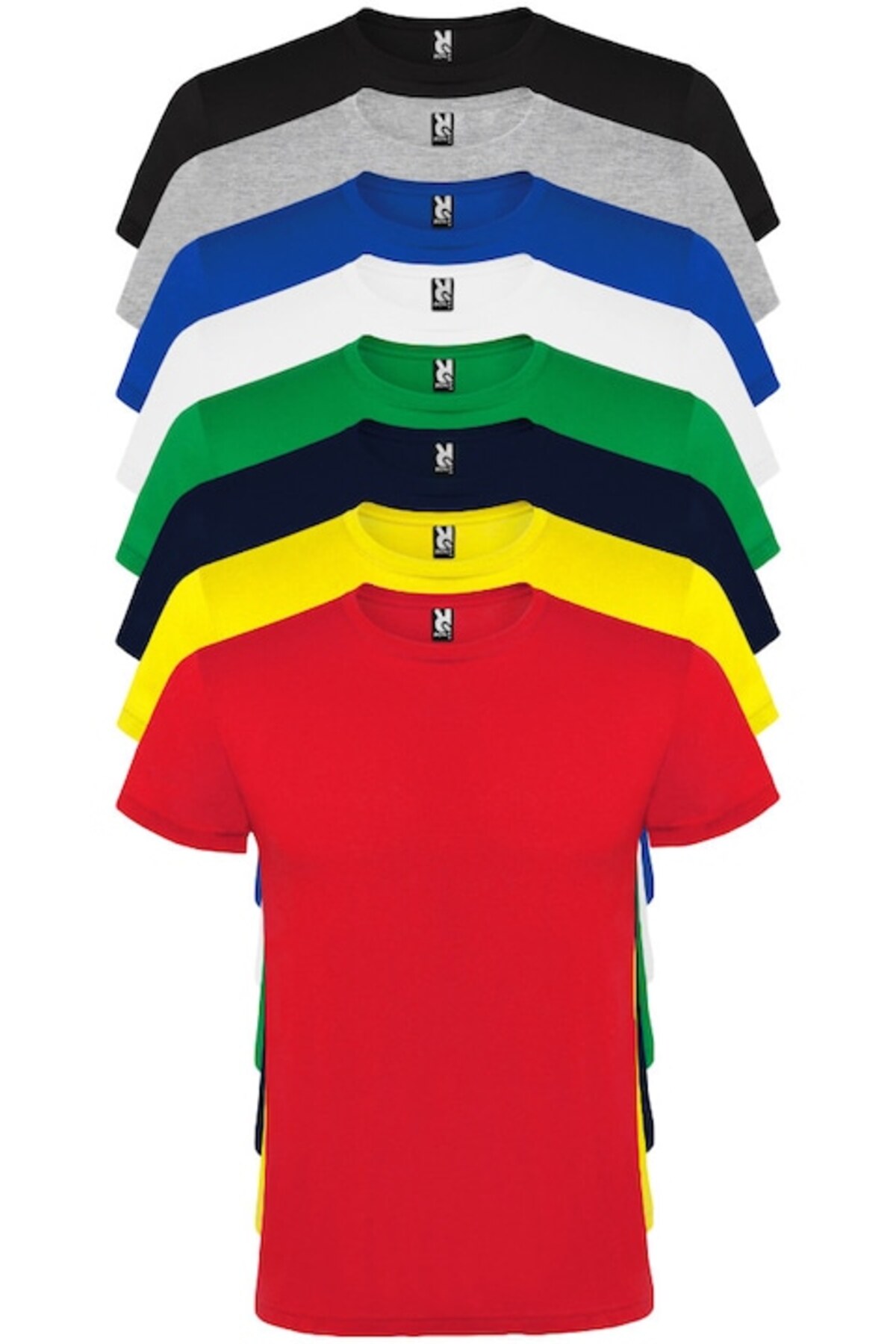 ROLY Set 8 Tricouri barbati, 100% bumbac