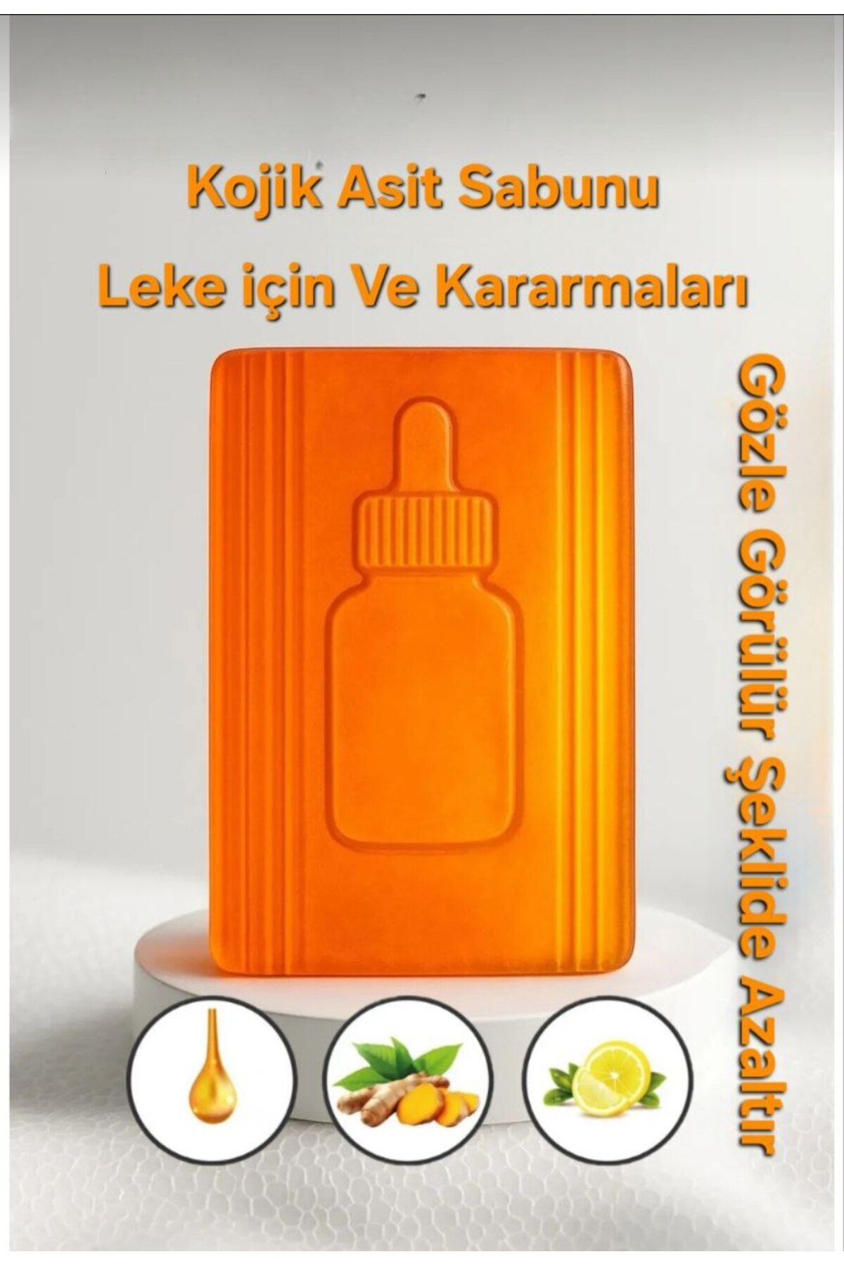 Lady Star Kojic Asit Sabunu, Zerdeçal Ve Kojik Asit Etkisi Ile