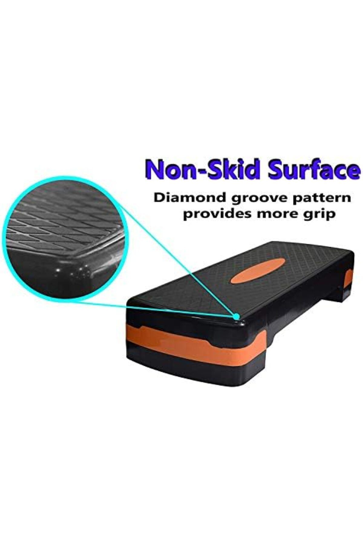 Skyland-Aerobic Stepper for Home Workouts - Adjustable Height, Durable and Lightweight, Ideal for Cardio Fit 3