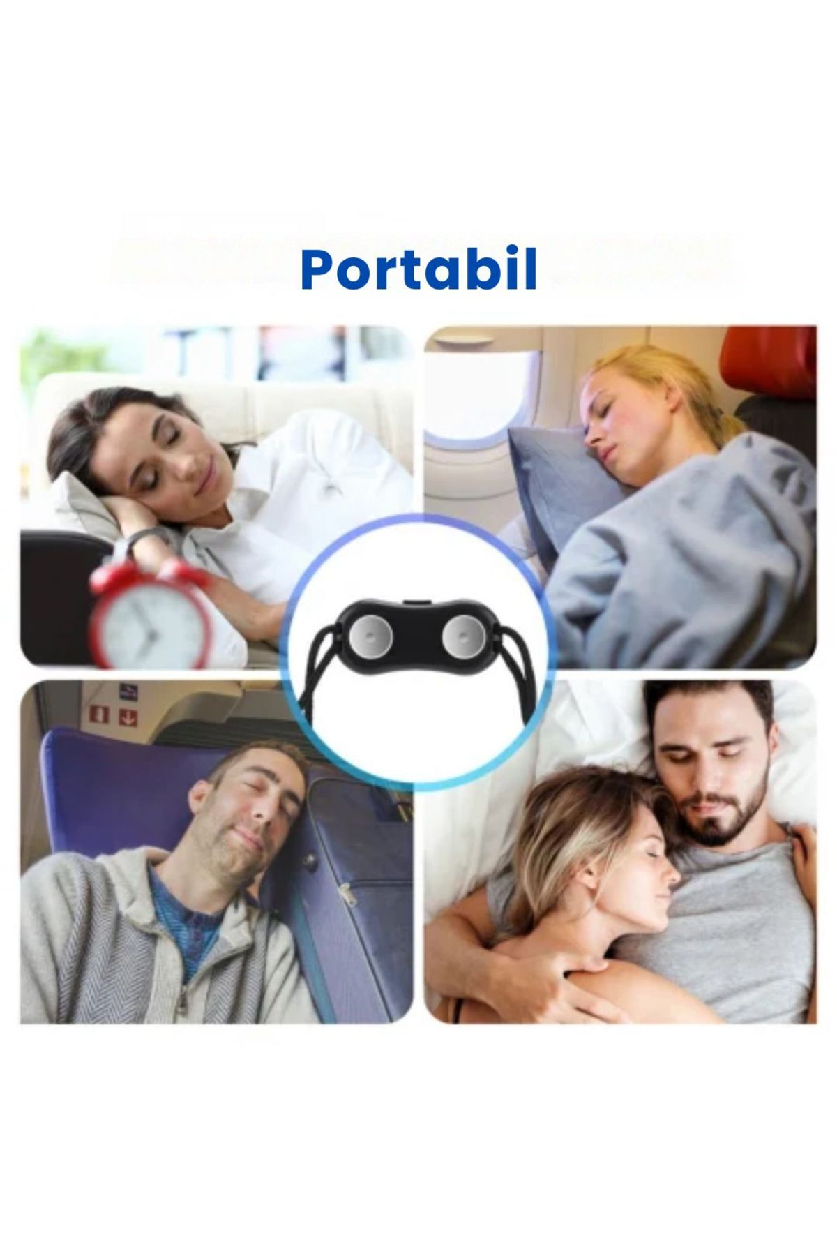 CLAUSTEEL-Dispozitiv anti-sforăit, EMS, detectare automată, microcurenți, baterie, somn mai bun 8