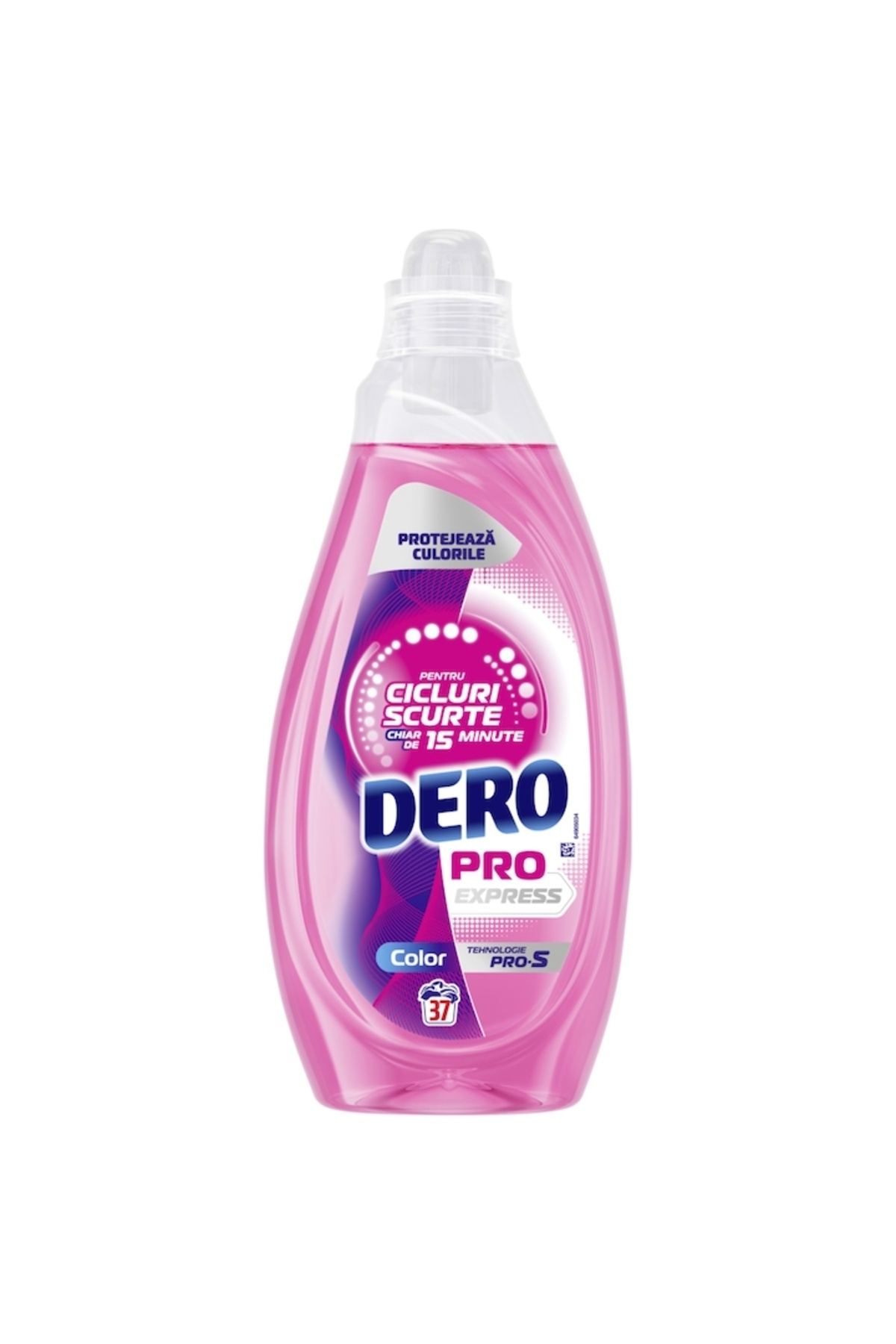 Dero-Automatic Liquid Detergent, Pro Express, Color, 37 Washes, 1.48l 2