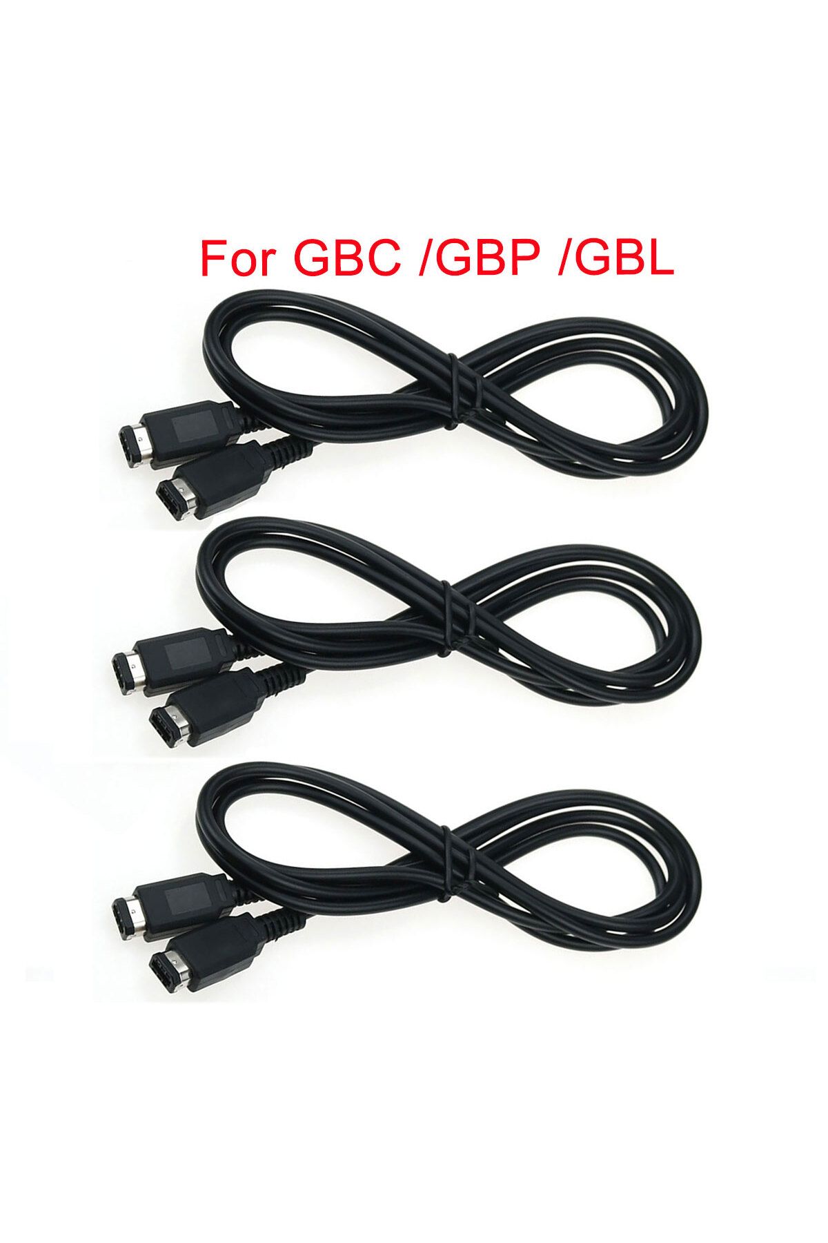 JCD-كابل توصيل مباشر بطول 1.2 متر لـ GBC، 3 قطع JCD، لـ GBA، للاعبين، خط اتصال مباشر، كابل توصيل لـ GameBoy Advance GBA S 1