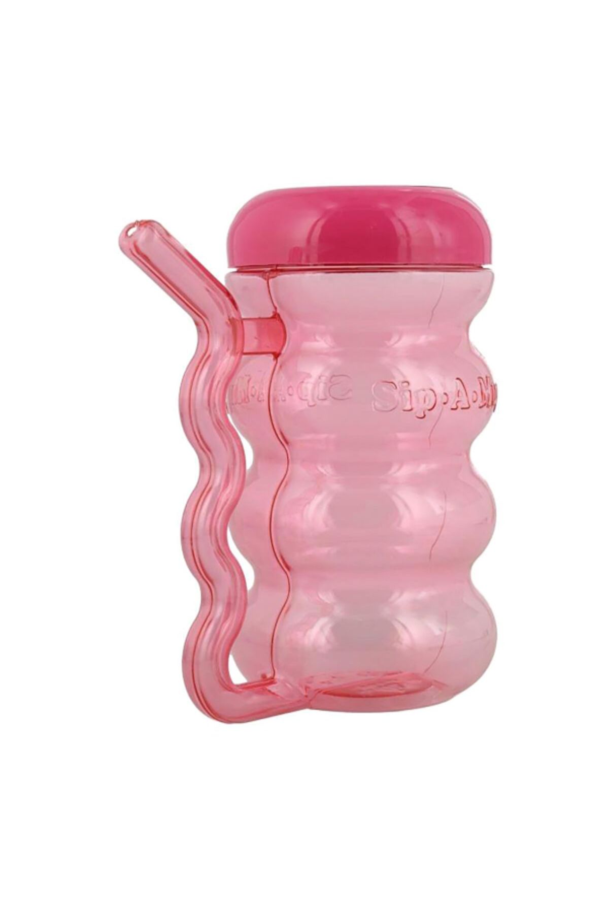 ARROW-High Quality Plastic Straw in Handle Sip-A-Mug 410 ml 1